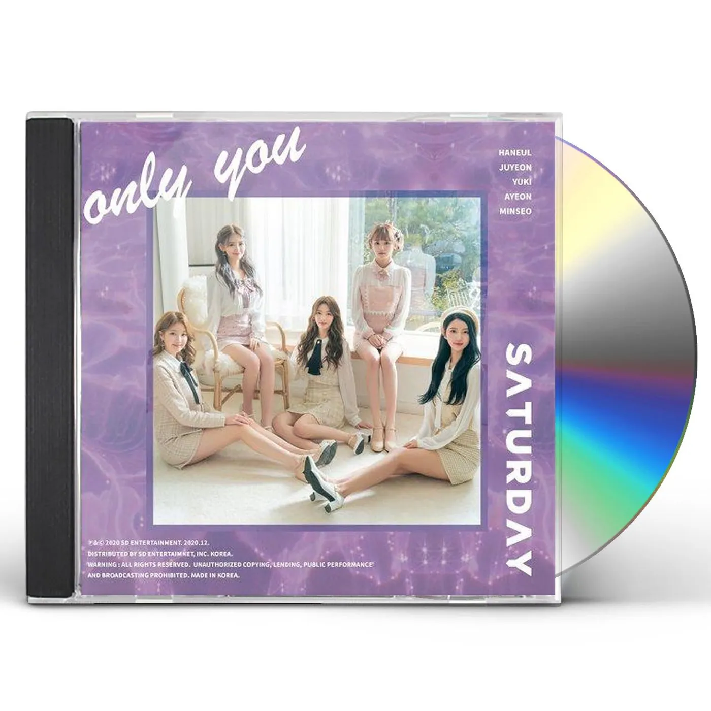 SATURDAY ONLY YOU CD