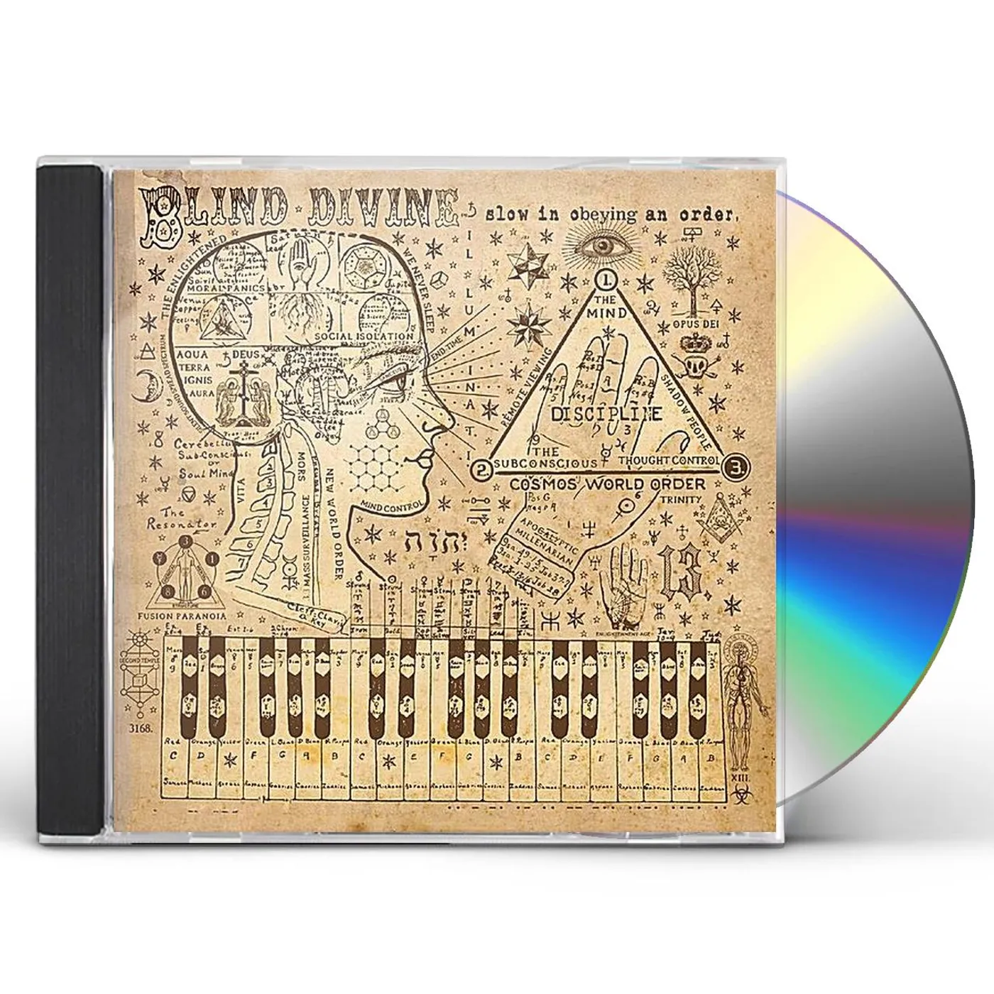 Blind Divine SLOW IN OBEYING AN ORDER CD