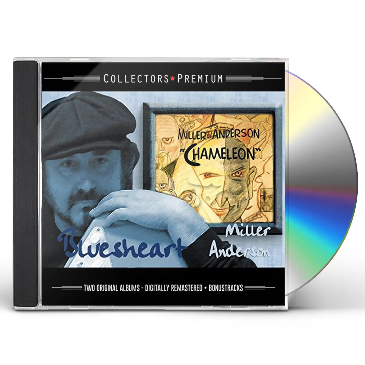 Miller Anderson BLUESHEART / CHAMELEON (COLLECTORS PREMIUM) CD