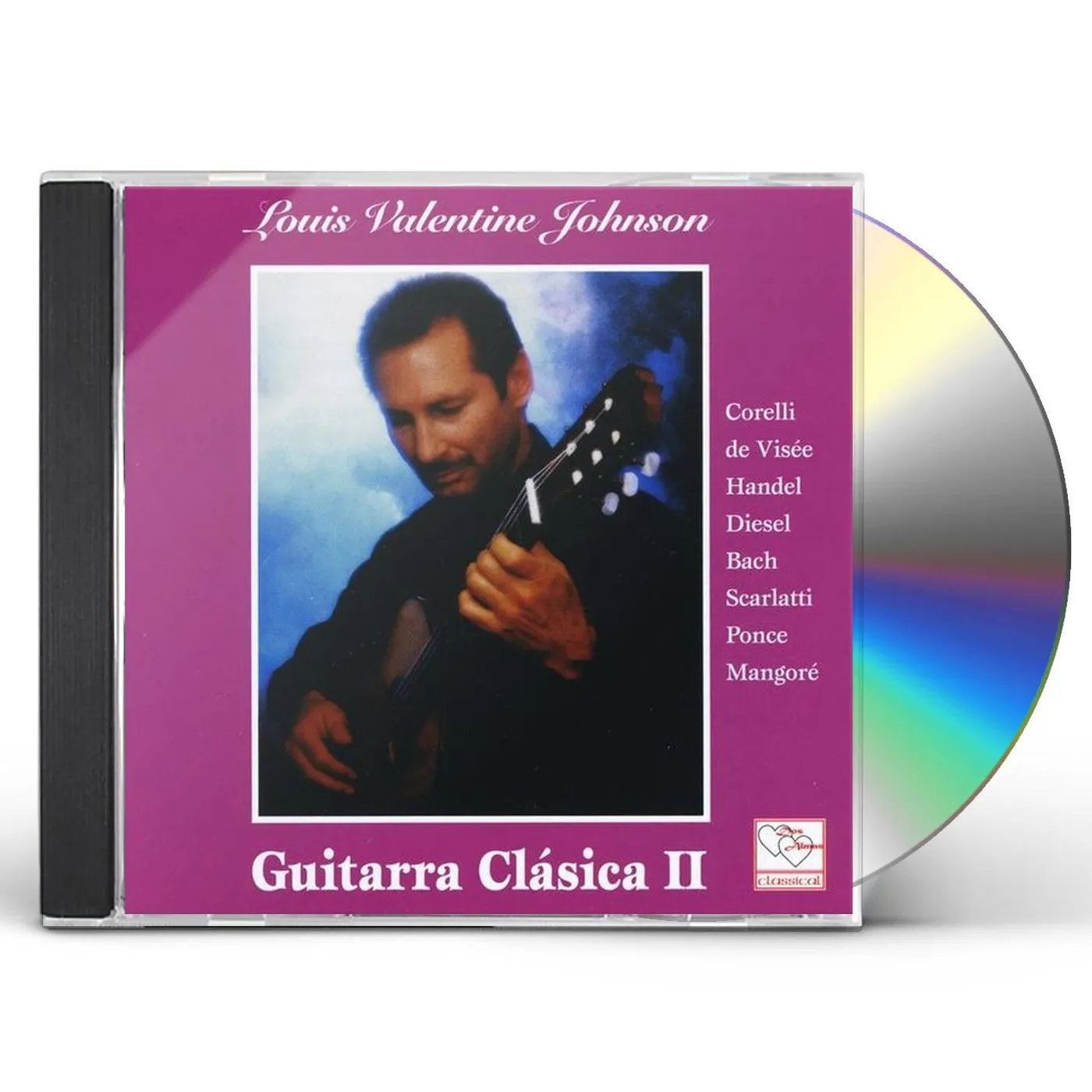 Louis Valentine Johnson GUITARRA CLASICA 2 CD