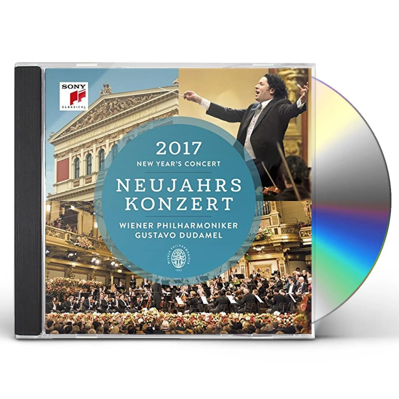 Gustavo Dudamel & Wiener Philharmoniker NEUJAHRSKONZERT 2017 / NEW YEAR'S CONCERT 2017 CD