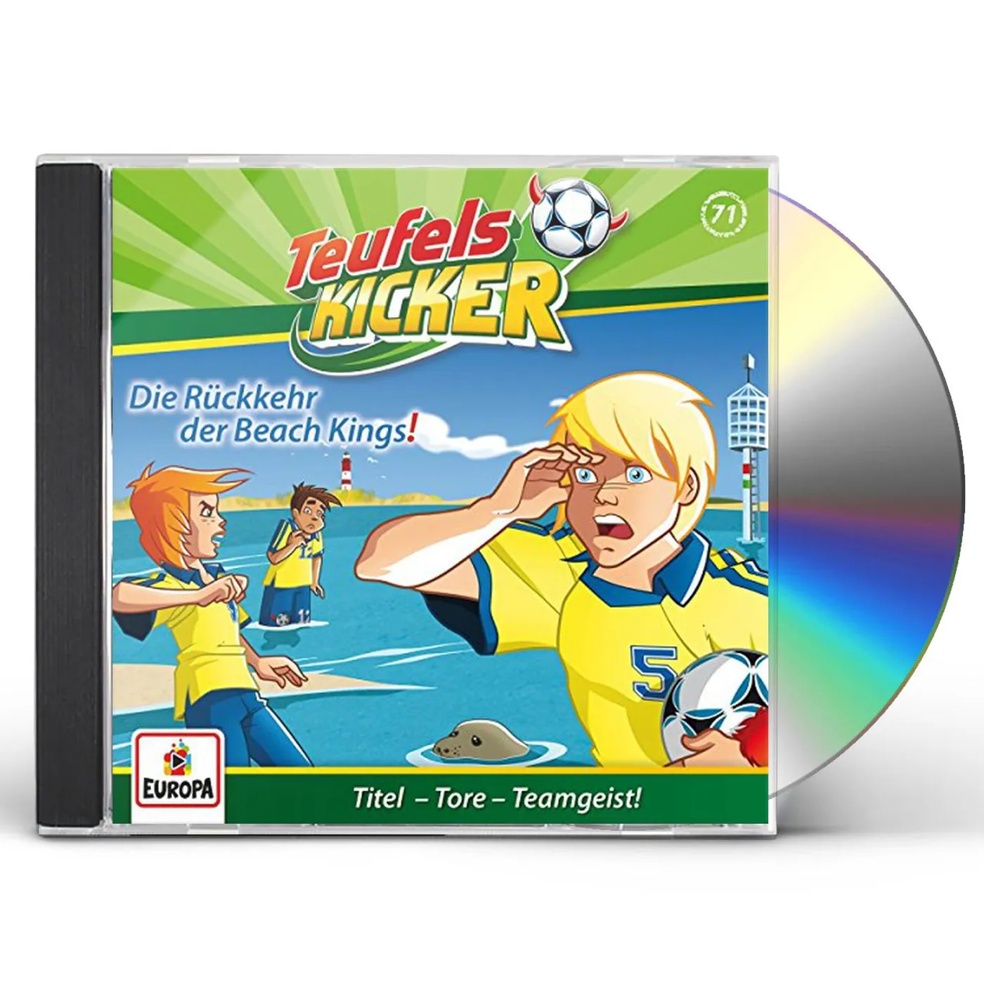 Teufelskicker 071/DIE RUCKKEHR DER BEACH KINGS CD