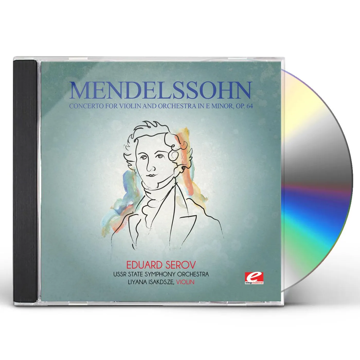 Felix Mendelssohn MENDELSSOHN: CONCERTO FOR VIOLIN & ORCHESTRA IN E CD