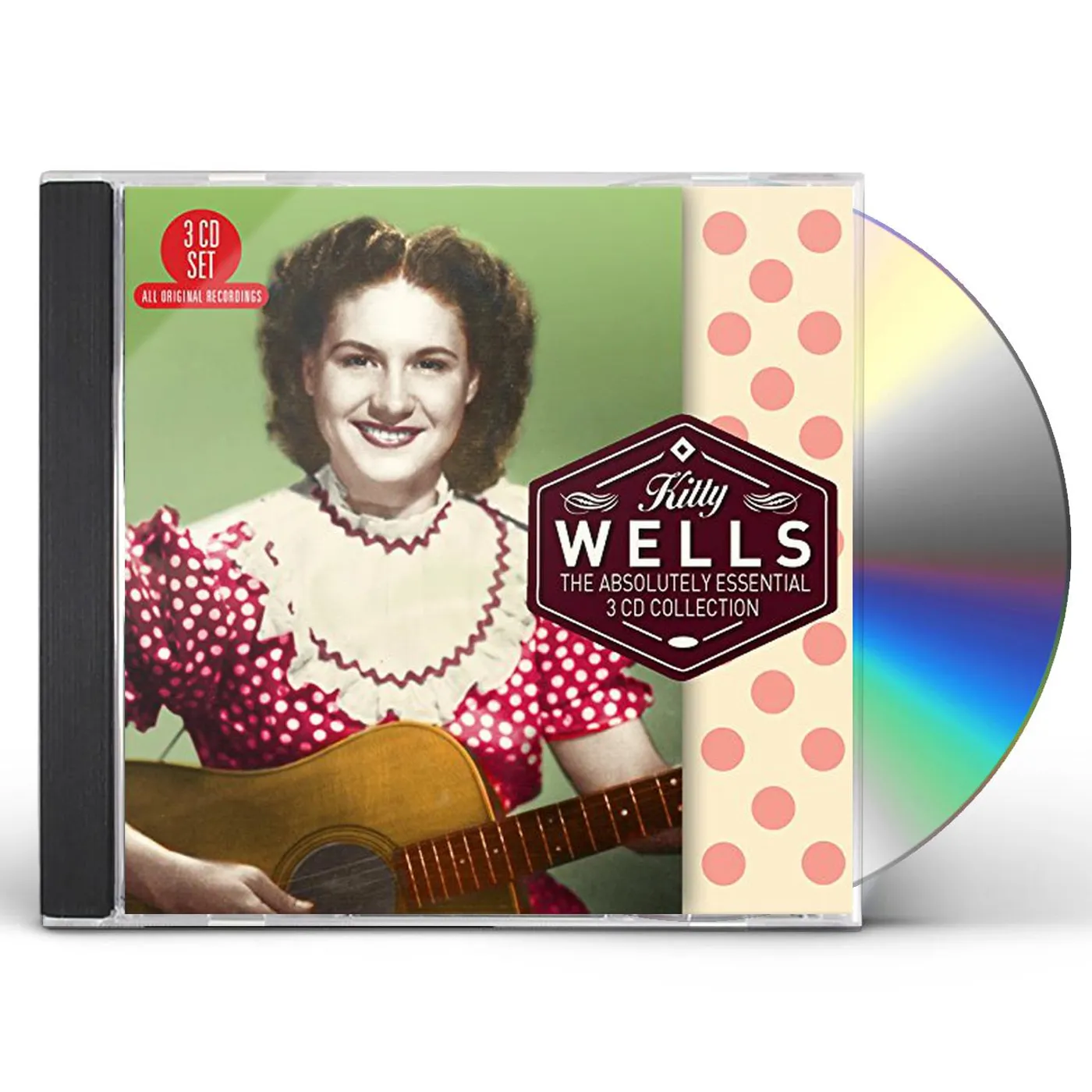 Kitty Wells ABSOLUTELY ESSENTIAL 3 CD COLLECTION CD