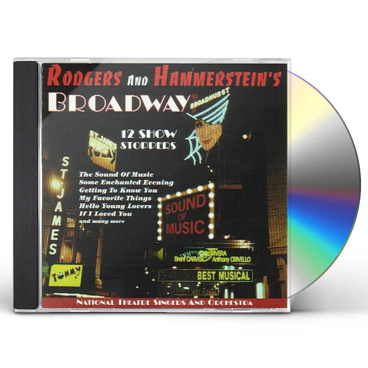 Richard Rodgers Rodgers & Hammerstein's Broadway: 12 Show Stoppers CD