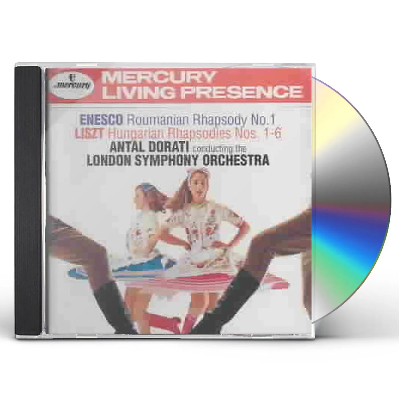 Antal Doráti Roumanian Rhapsody 1 (+ Liszt: Hungarian Rhapsodies Nos. 1-6) CD