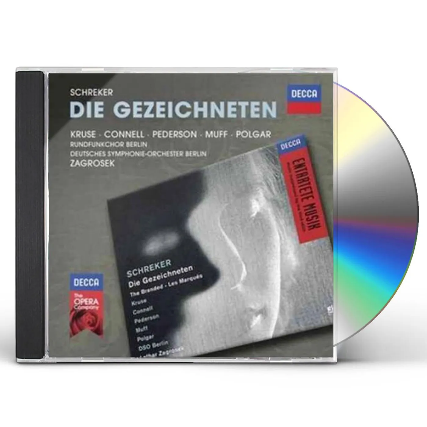 Franz Schreker Decca Opera: Schreker: Die Gezeichneten (3 CD) CD