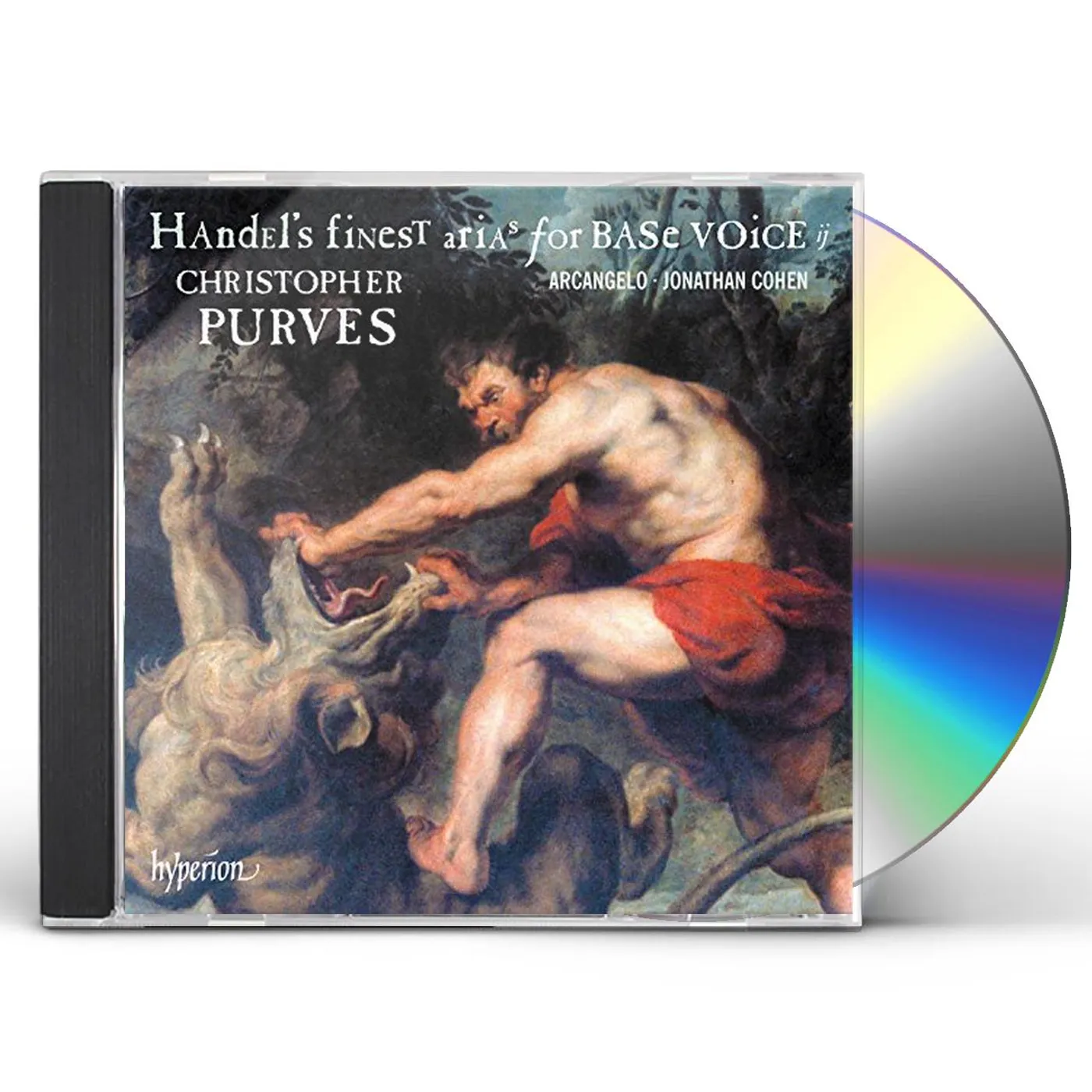 Christopher Purves HANDEL: FINEST ARIAS FOR BASE VOICE 2 CD