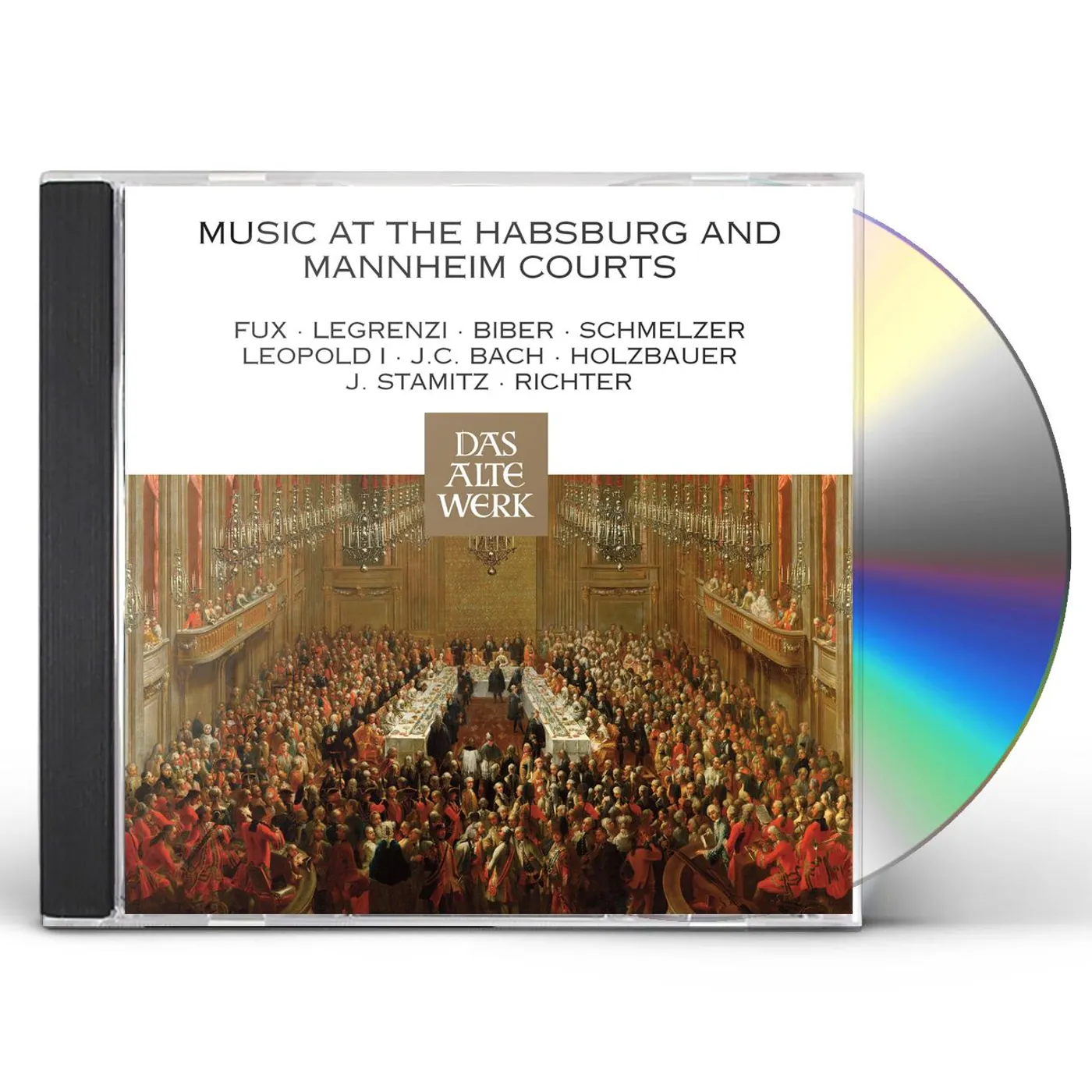 Nikolaus Harnoncourt MUSIC AT THE HABSBURG & MANNHEIM COURTS CD