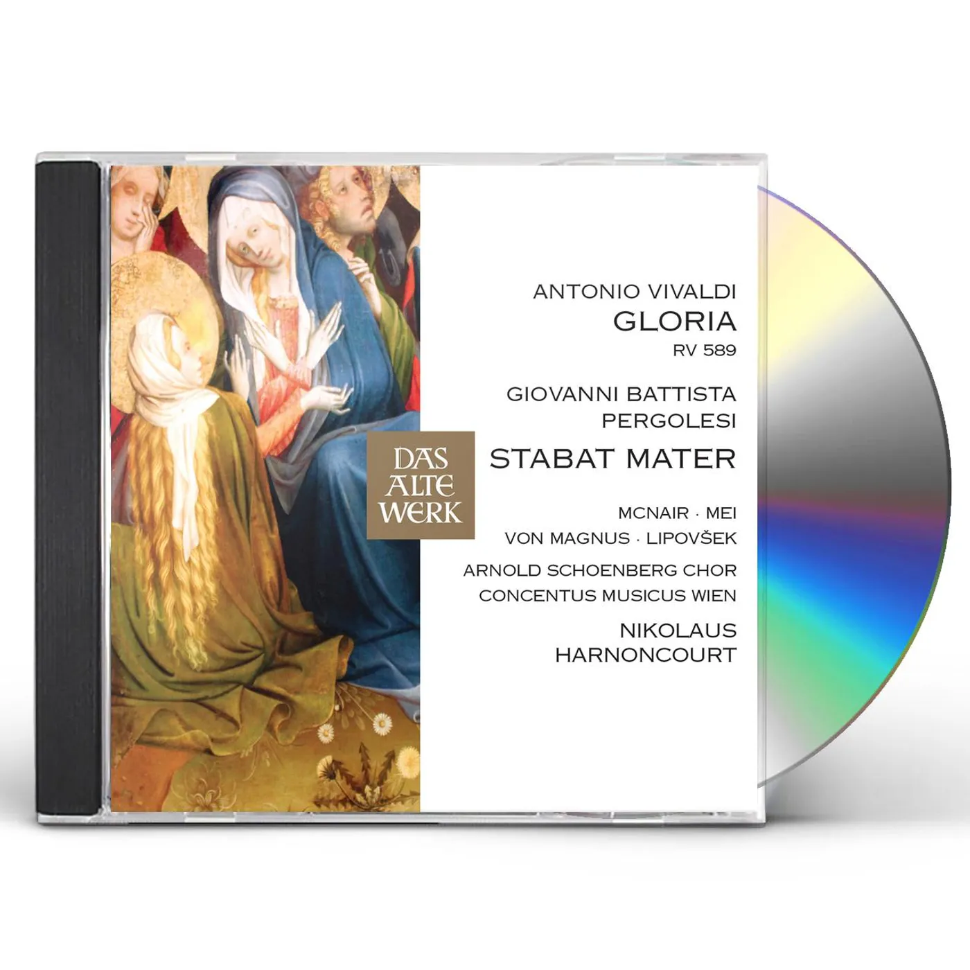 Nikolaus Harnoncourt ANTONIO VIVALDI GLORIA STABAT MATER CD