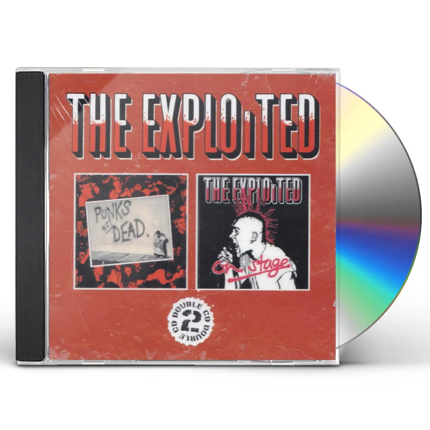 The Exploited PUNK'S NOT DEAD / ON STAGE CD