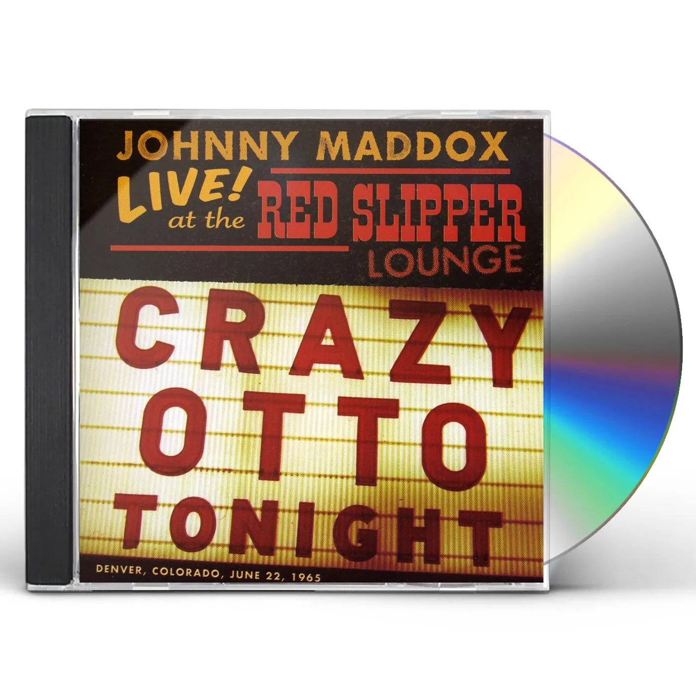 Johnny Maddox LIVE! AT THE RED SLIPPER LOUNGE CD