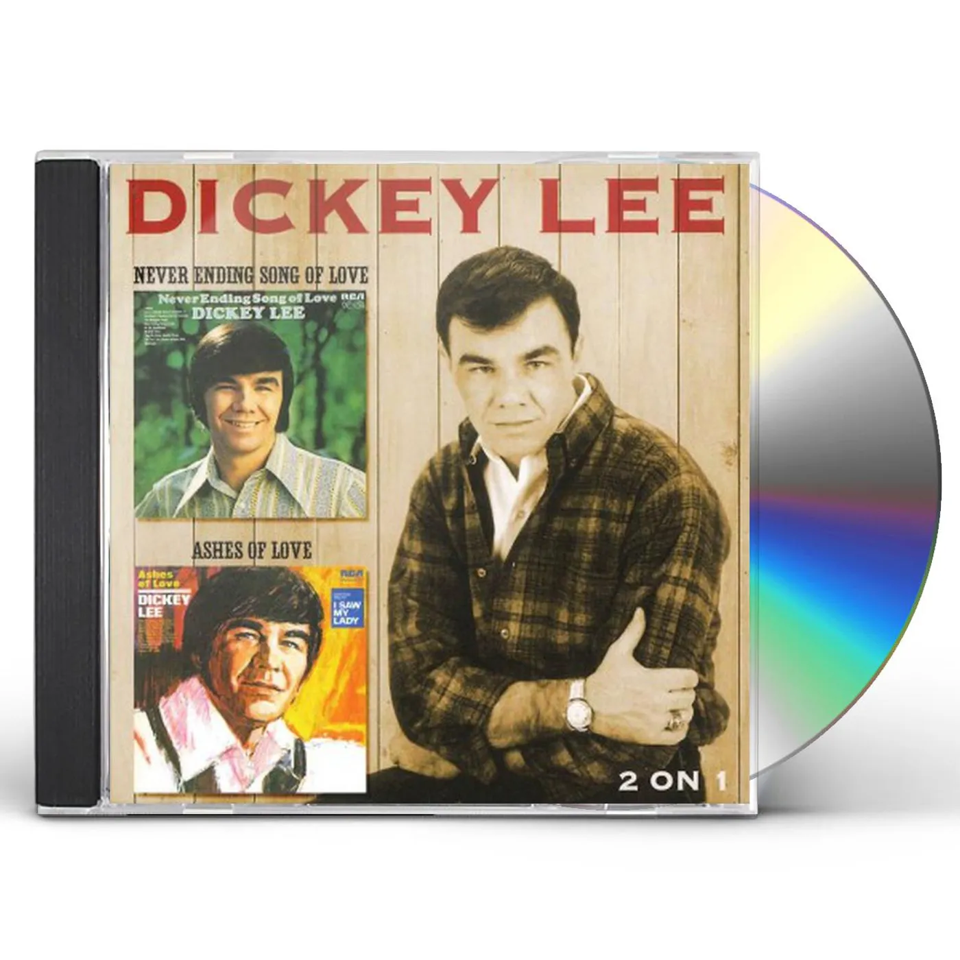 Dickey Lee Never Ending Song Of Love/Ashes Of Love CD