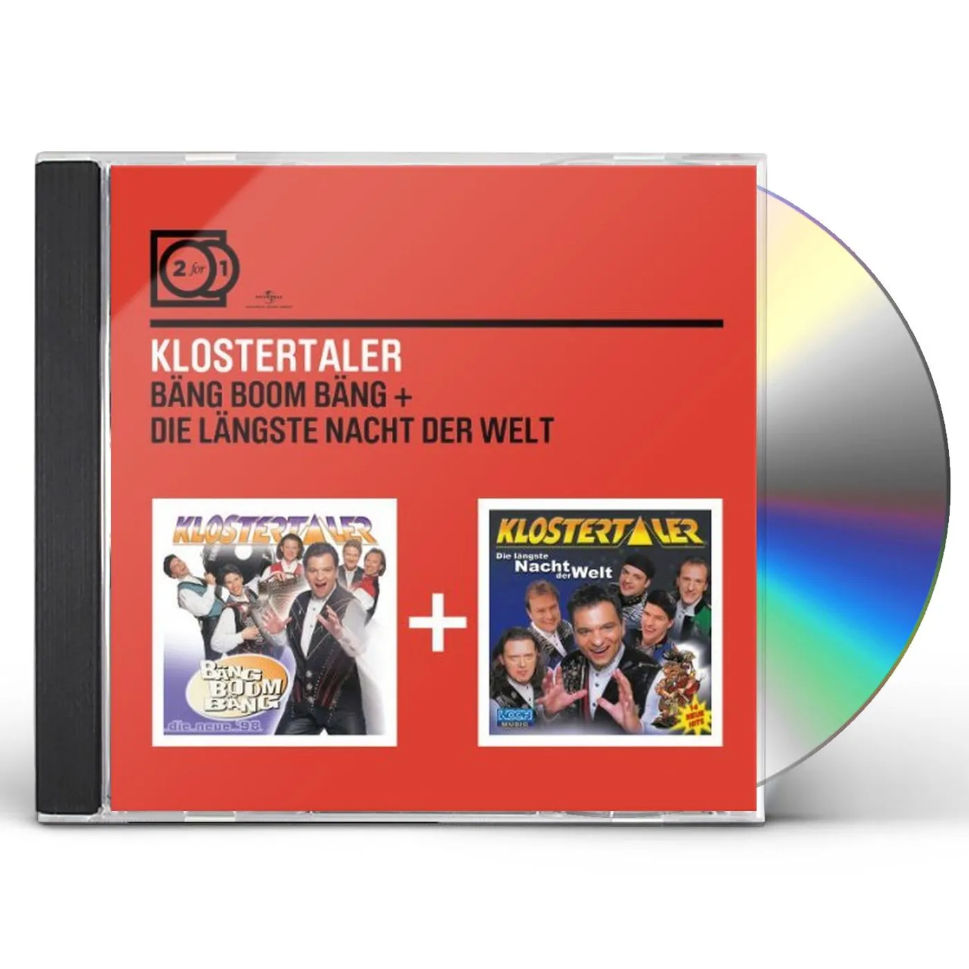 Klostertaler BANG BOOM BANG / DIE LANGSTE NACHT DER WELT CD