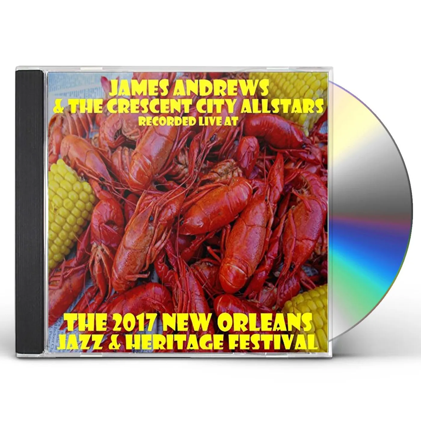 James Andrews LIVE AT JAZZFEST 2017 CD