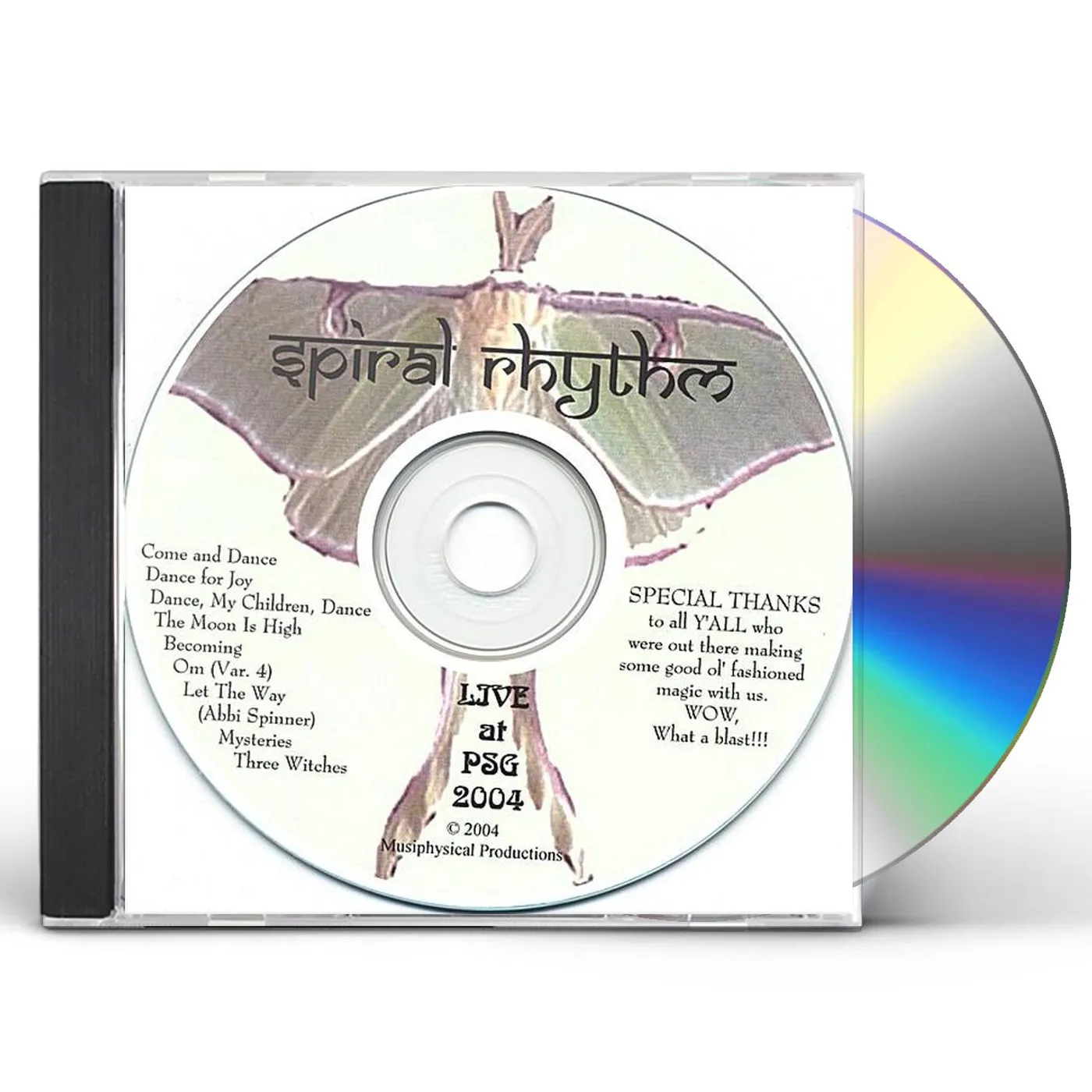 Spiral Rhythm LIVE AT PSG 2004 CD