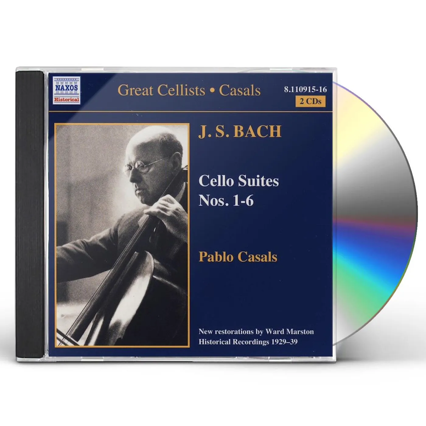 CELLO SUITES NOS.1-6 - BACH CD