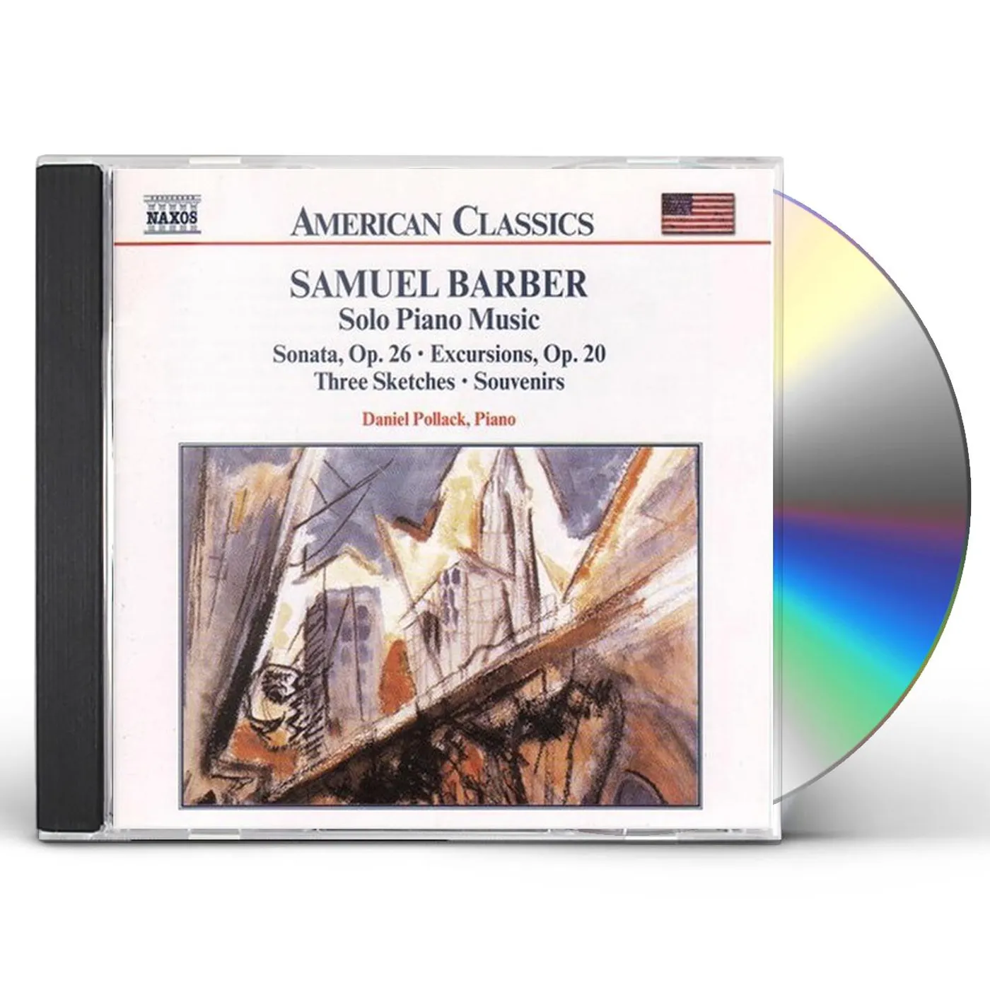 Samuel Barber COMPLETE PUBLISHED SOLO PIANO MUSIC CD