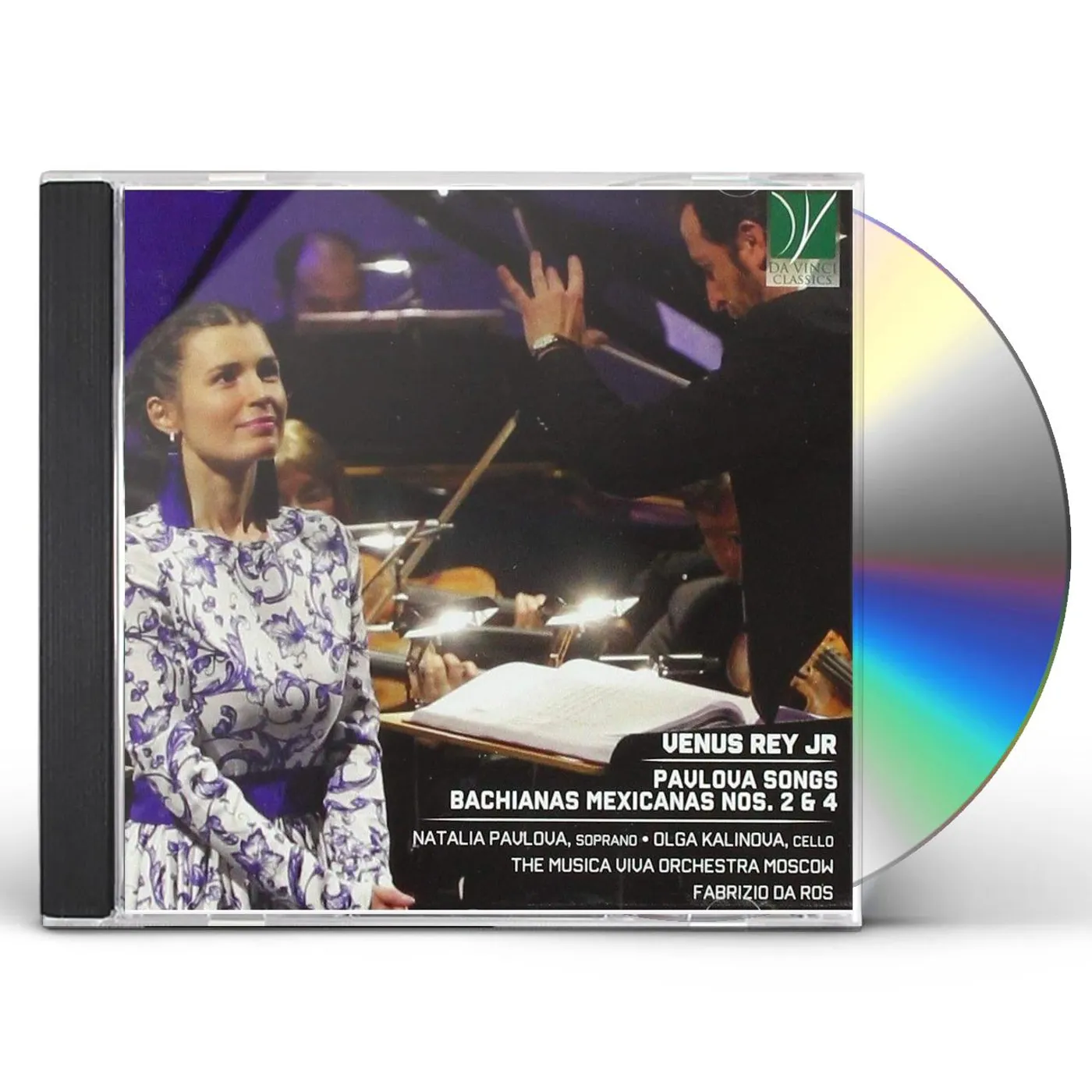  Pavlova, Natalia / Kalinova, Olga / De Ros, Fabriz VENUS: PAVLOVA SONGS BACHIANAS MEXICANA CD