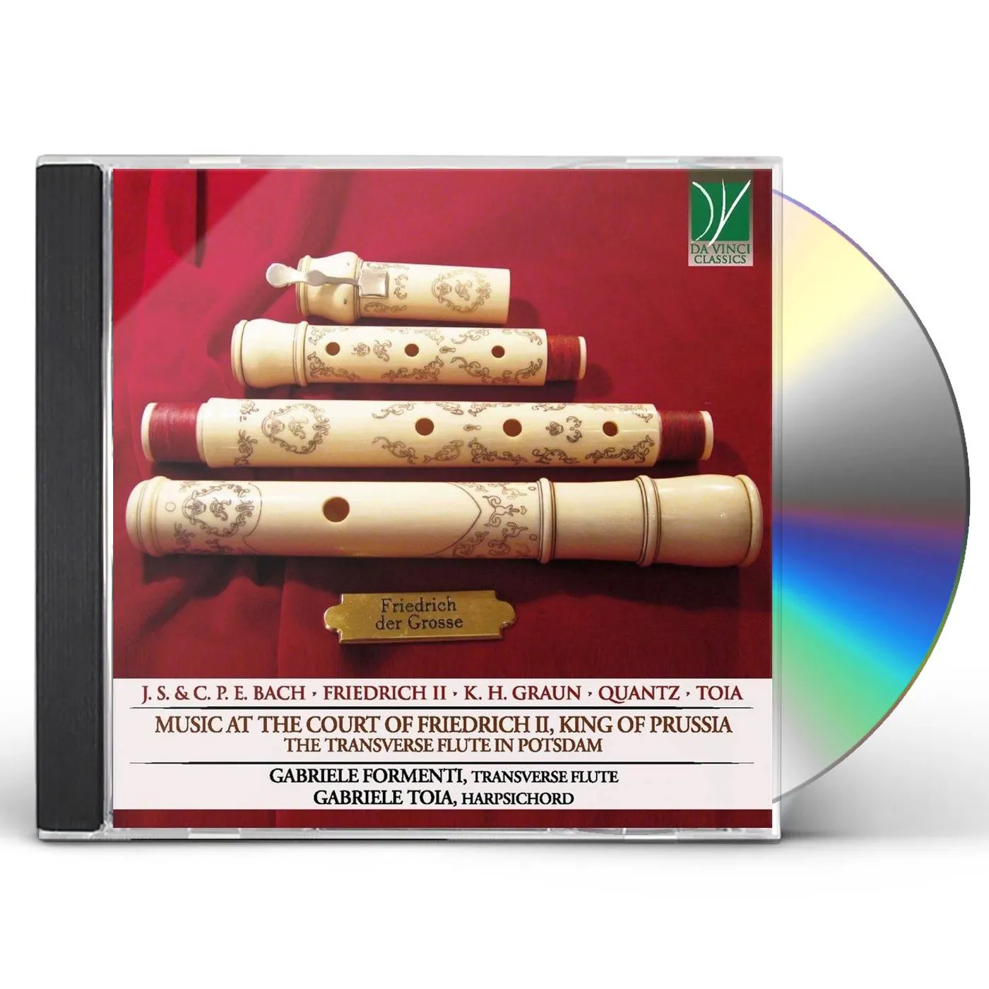 Gabriele Formenti / Gabriele Toia MUSIC AT THE COURT OF FRIEDRICH II: TRANSVERSE CD