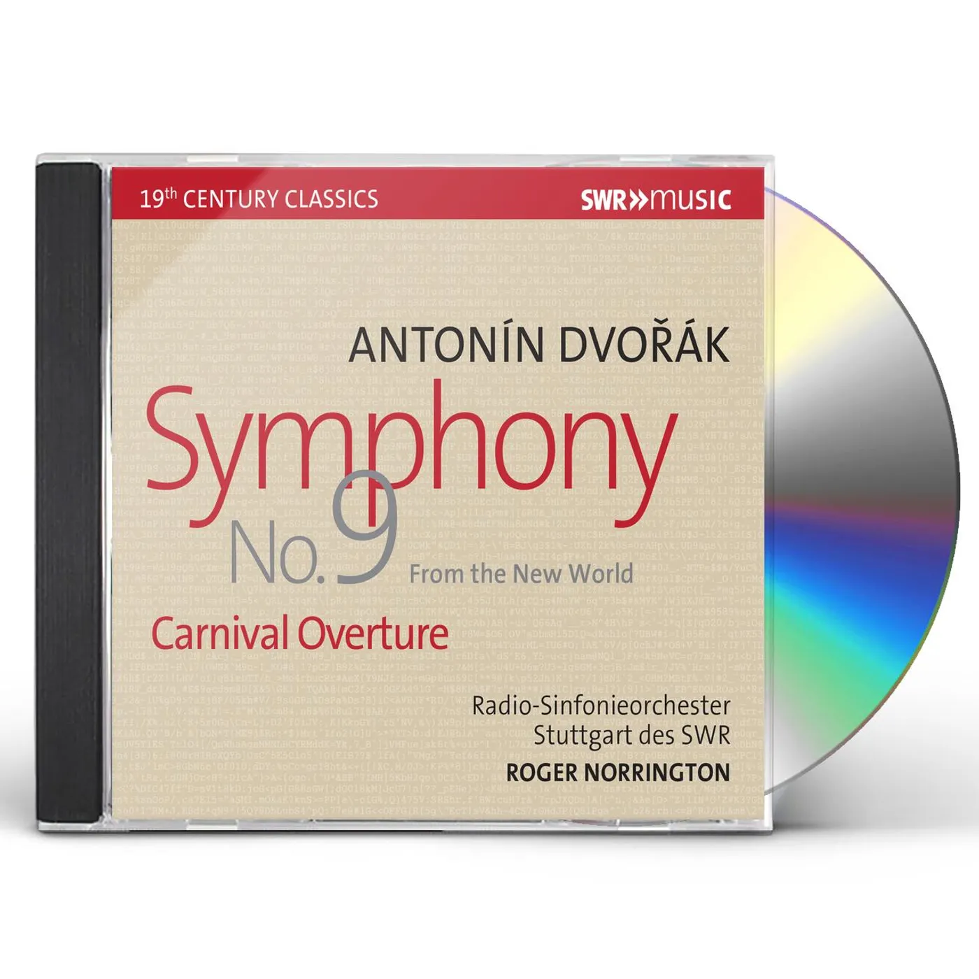 Dvorak SYMPHONY 9 / CARNIVAL OVERTURE CD