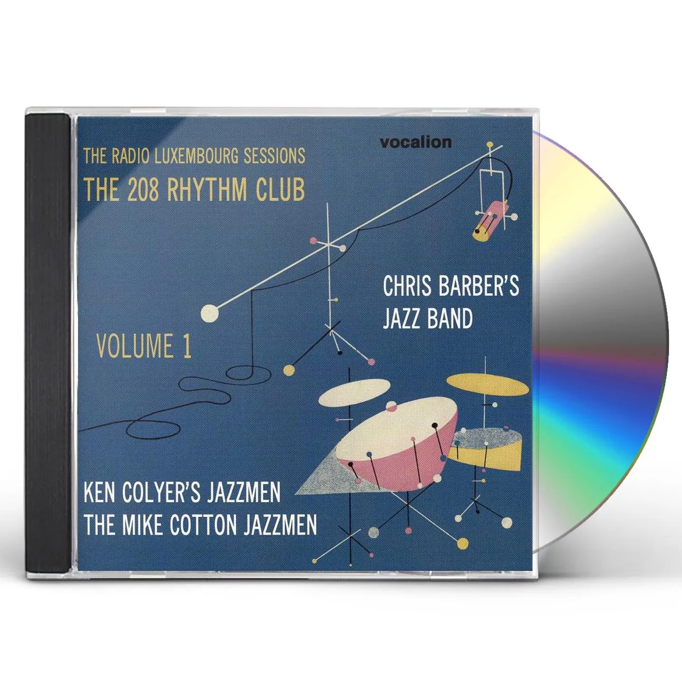 Chris Barbers RADIO LUXEMBOURG SESSIONS 1: 208 RHYTHM CD