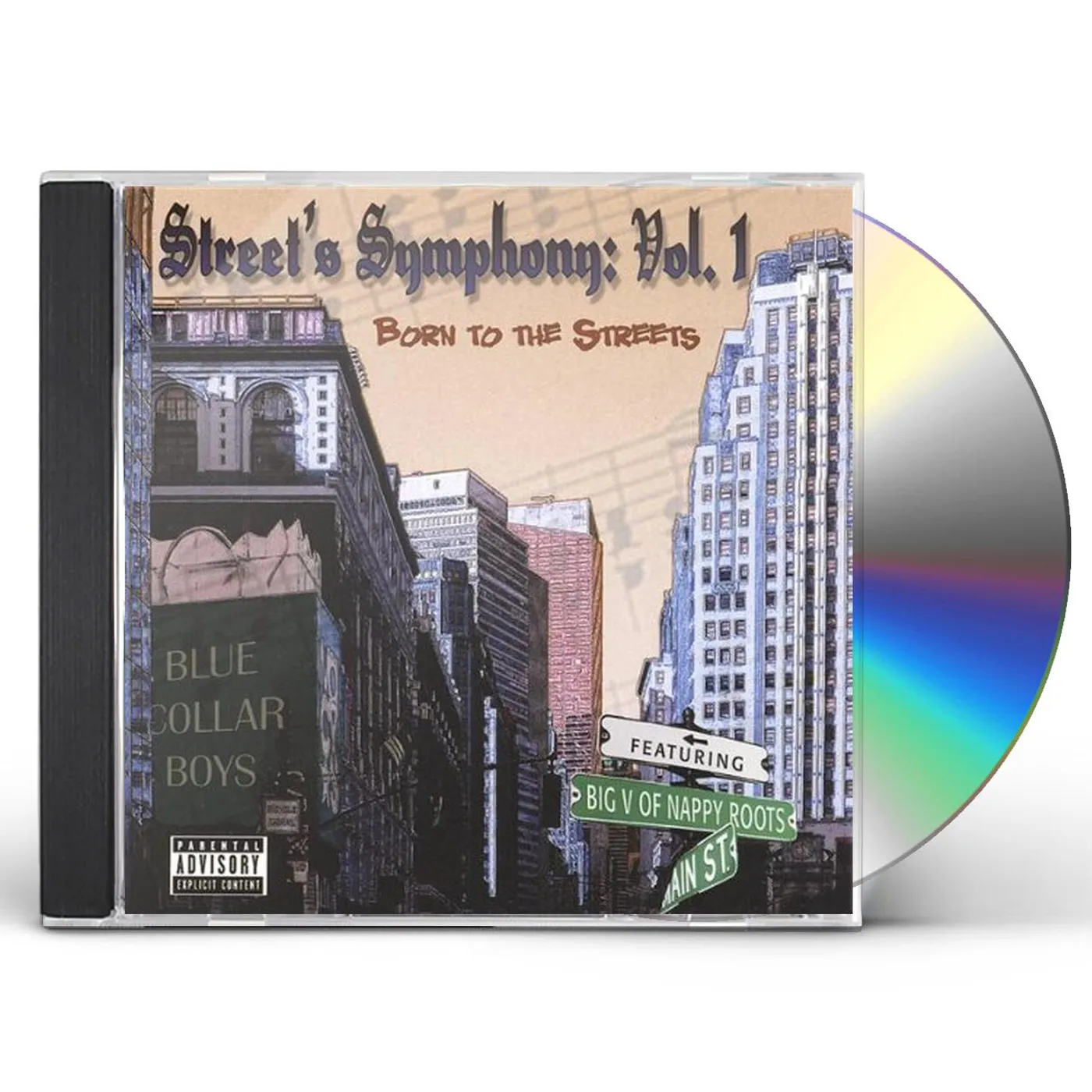 Blue Collar Boys STREETS SYMPHONY-BORN TO THE STREETS 1 CD