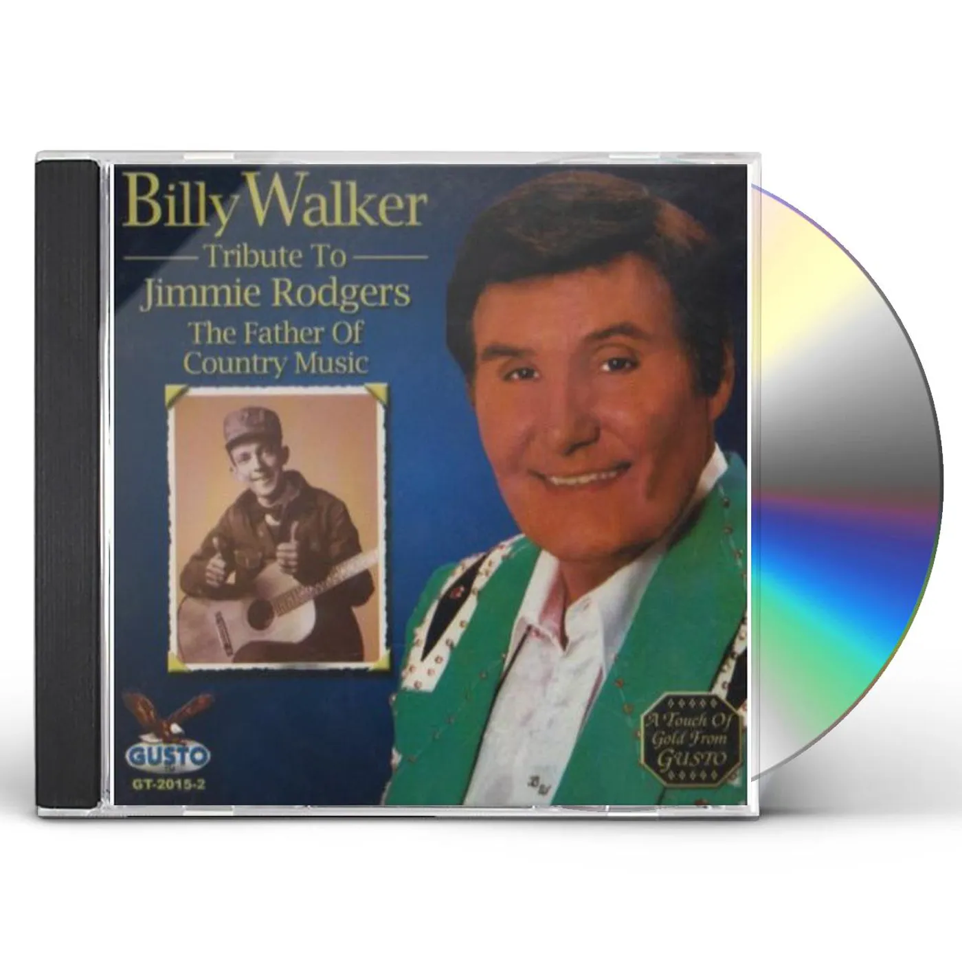 Billy Walker TRIBUTE TO JIMMIE RODGERS CD