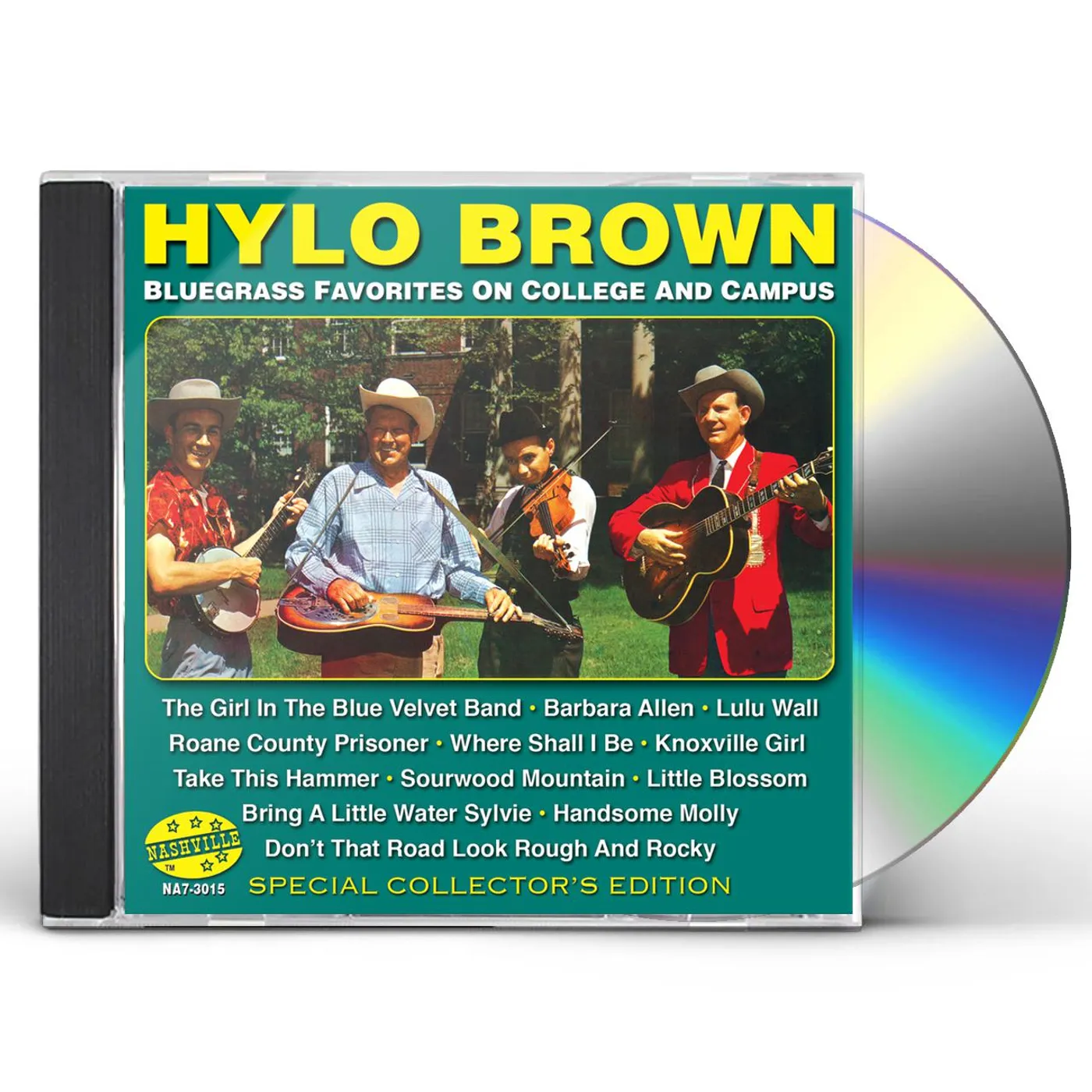 Hylo Brown BLUEGRASS FAVORITES ON COLLEGE & CAMPUS CD