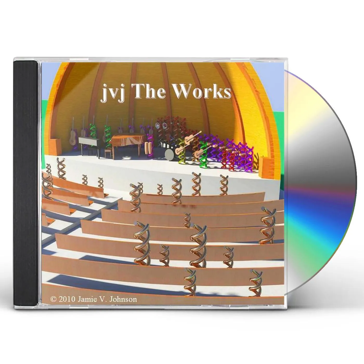 Jamie V. Johnson JVJ THE WORKS CD