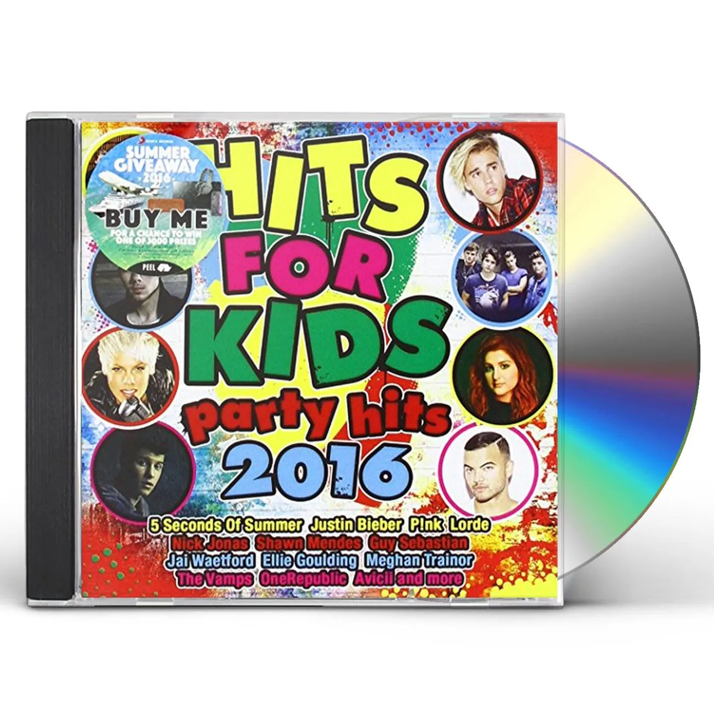 Various Artists  HITS FOR KIDS: PARTY HITS 2016 CD