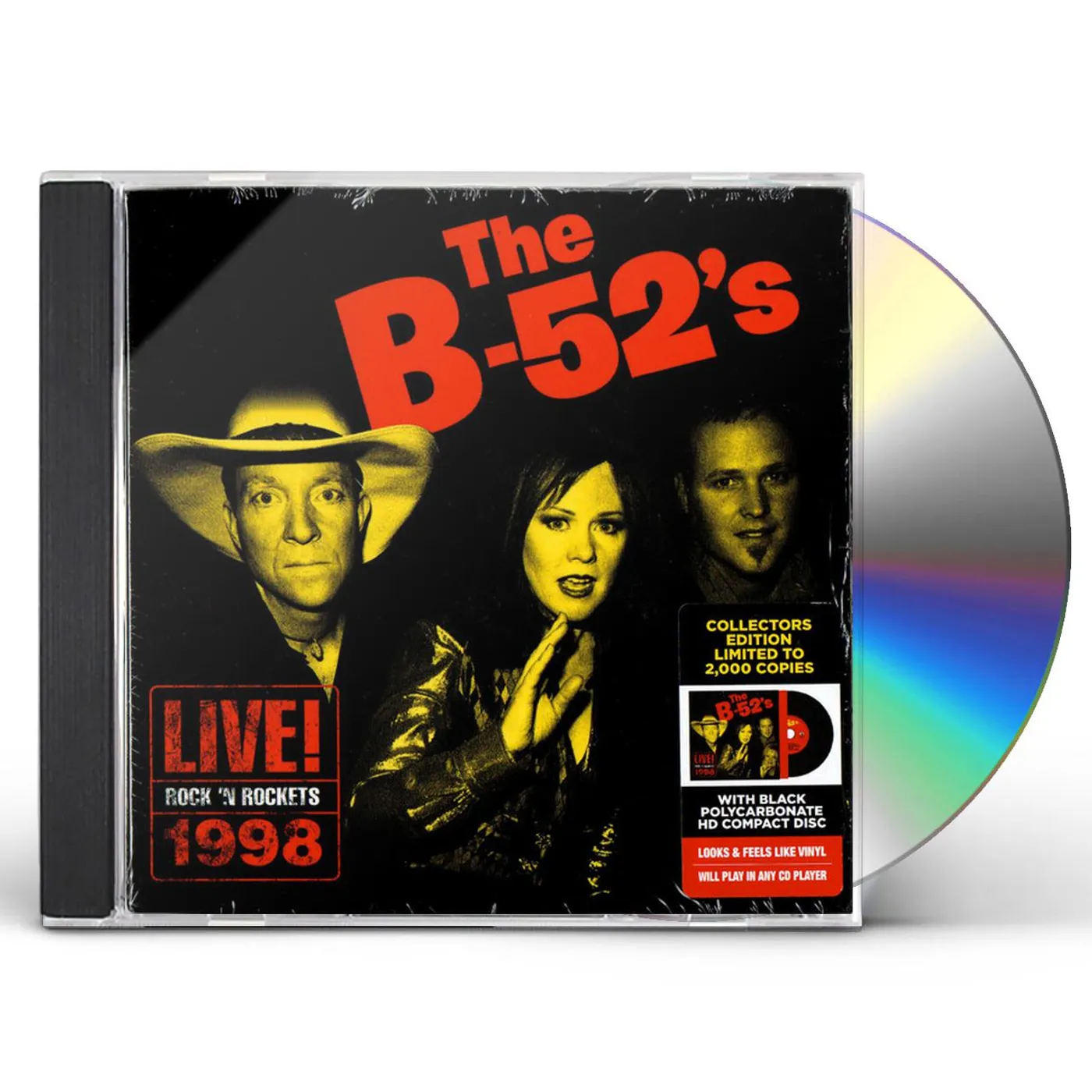 The B-52's LIVE ROCK 'N ROCKETS 1998 CD