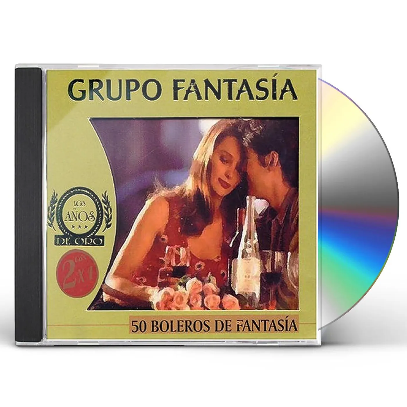 Grupo Fantasia 50 BOLEROS DE DE FANTASIA CD