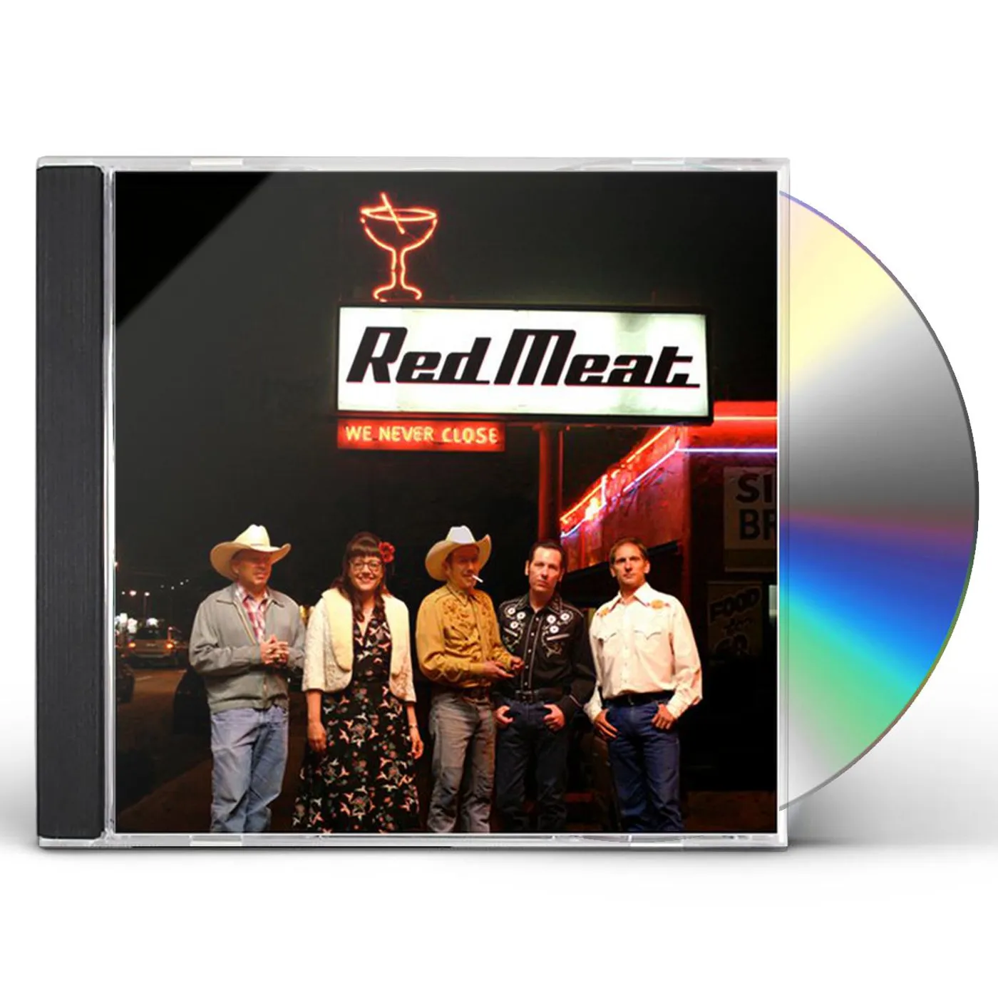 Red Meat WE NEVER CLOSE CD
