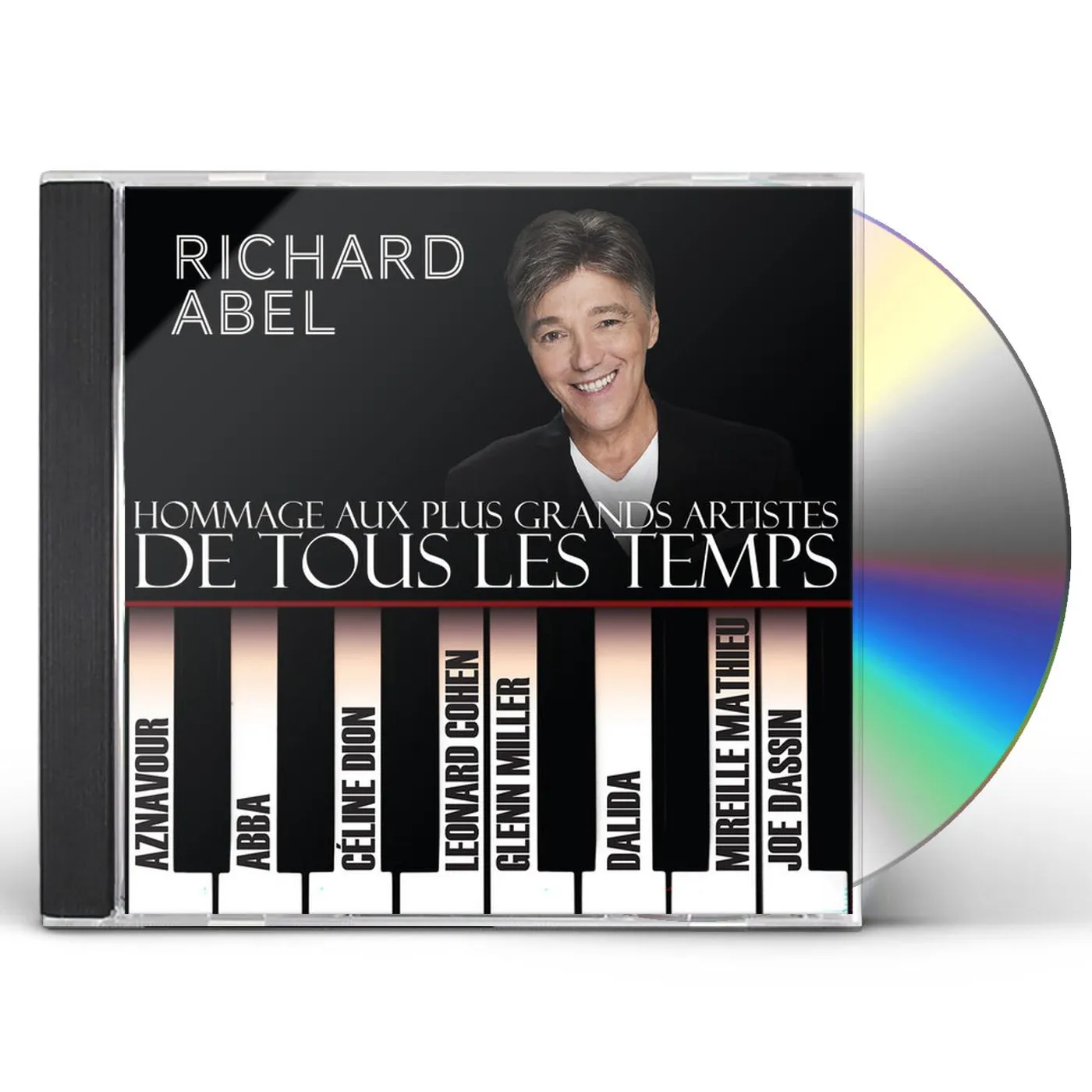 Richard Abel HOMMAGE AUX PLUS GRANDS ARTISTES DE TOUS LES TEMPS CD