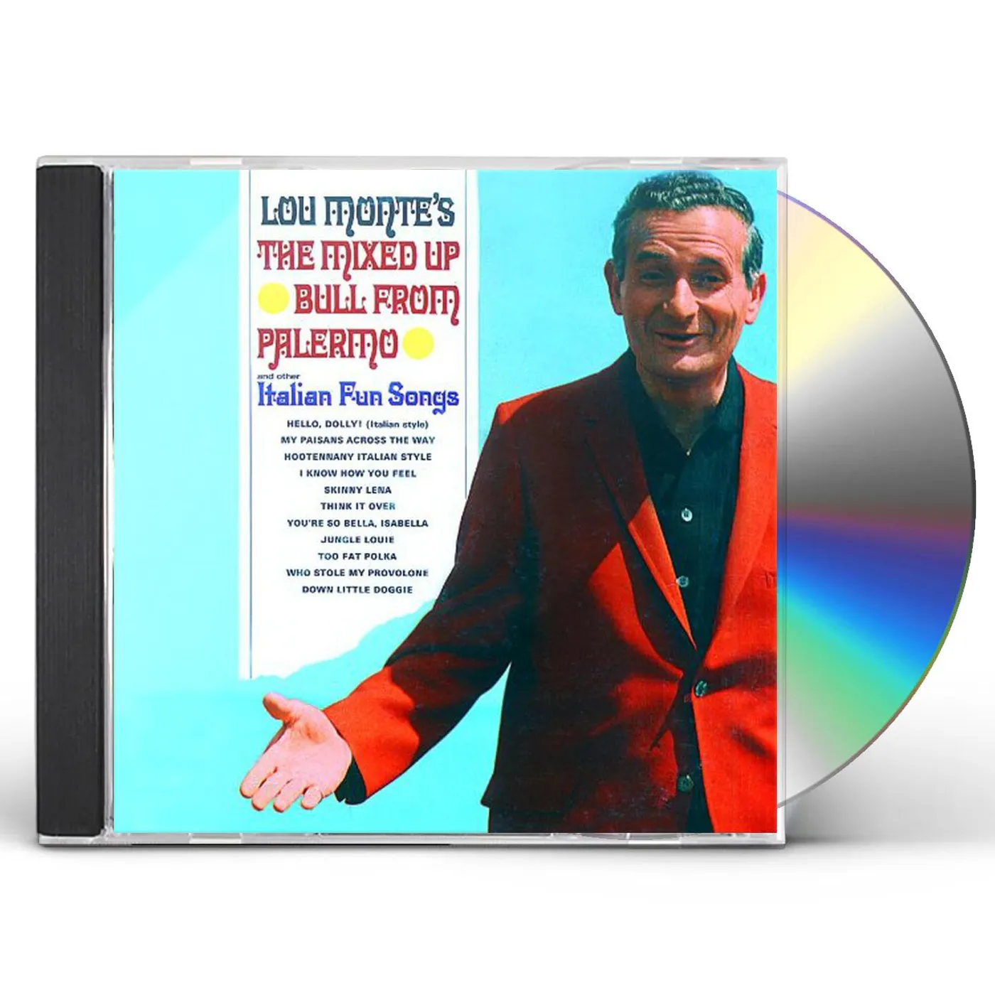 Lou Monte MIXED UP BULL FROM PALERMO & OTHER ITALIAN FUN CD
