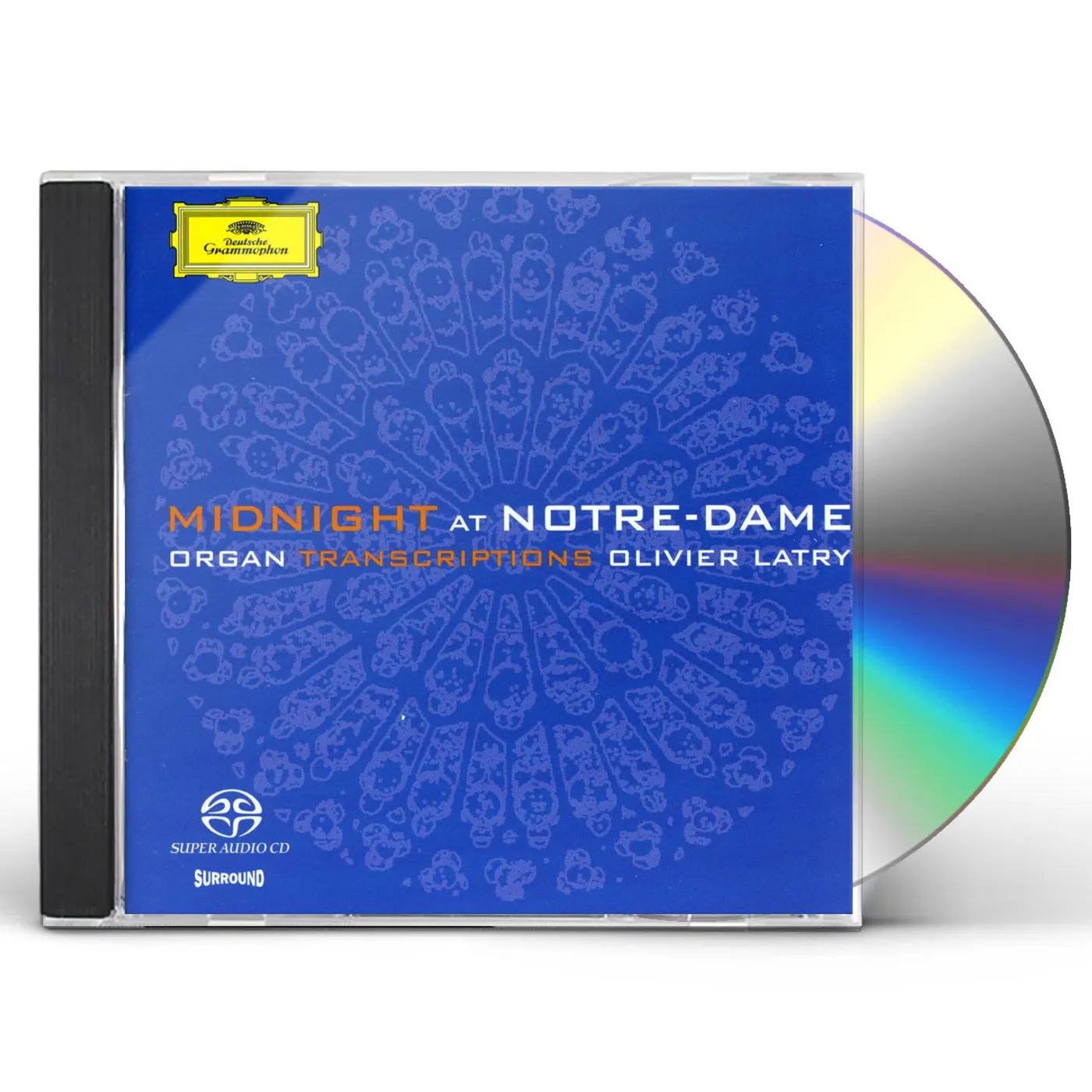 Olivier Latry MIDNIGHT AT NOTRE-DAME - ORGAN TRANSCRIPT (HYBRID) CD Super Audio CD