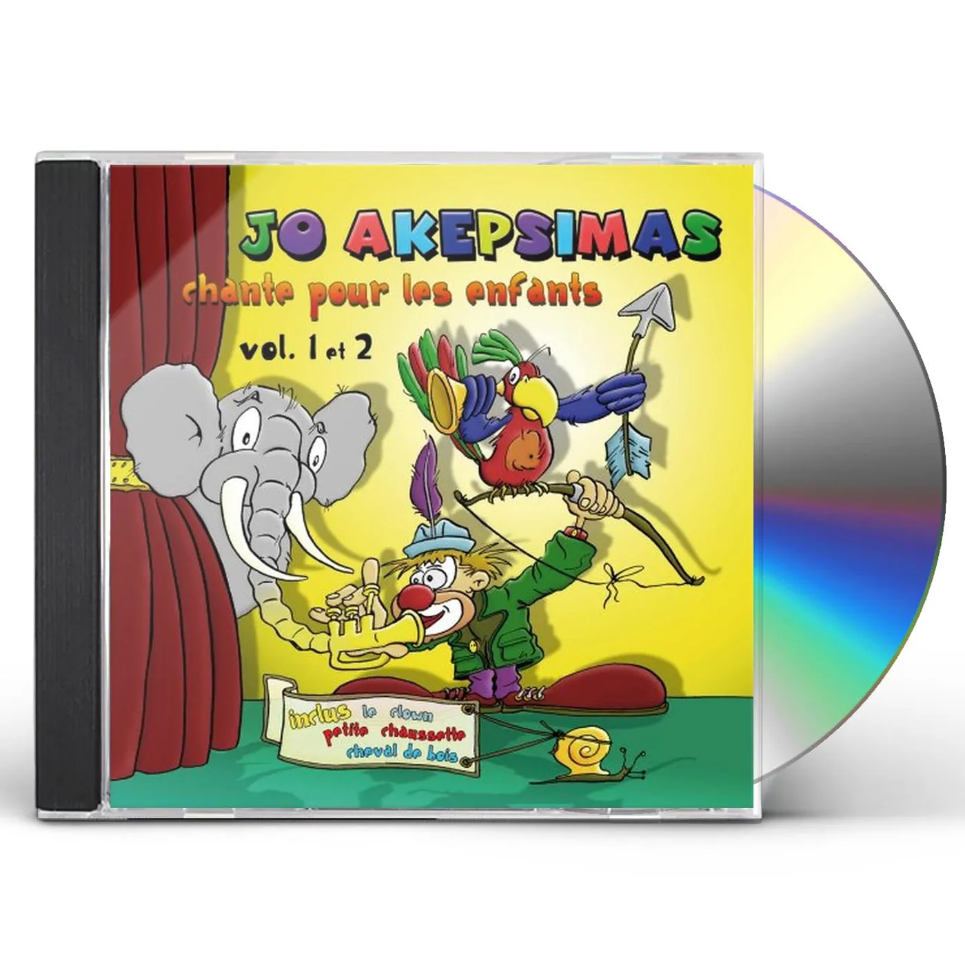 Jo Akepsimas CHANTE POUR LES ENFANTS CD