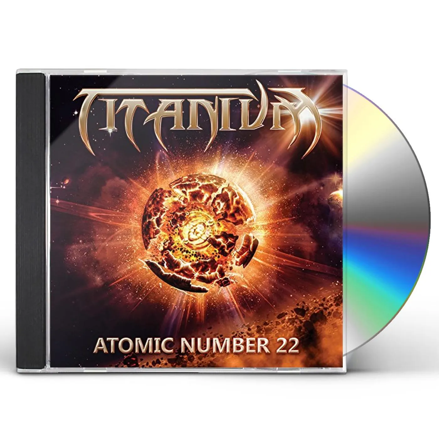 Titanium ATOMIC NUMBER 22 CD