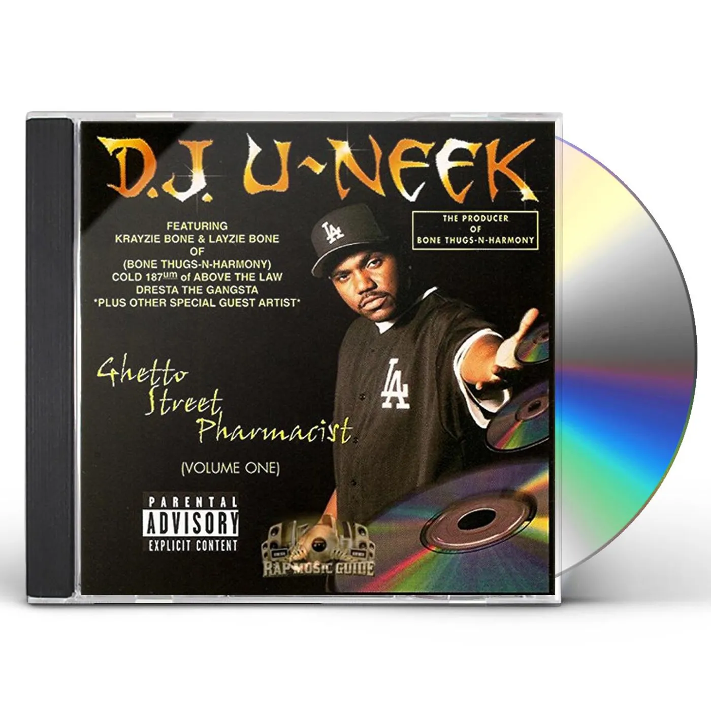 DJ U-Neek GHETTO STREET PHARMACIST VOL.1 CD