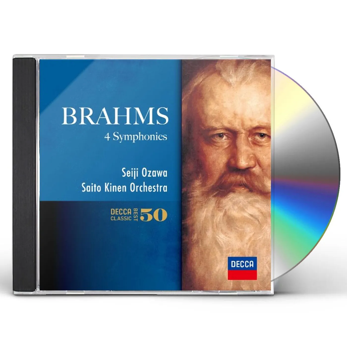Seiji Ozawa BRAHMS: THE SYMPHONIES CD