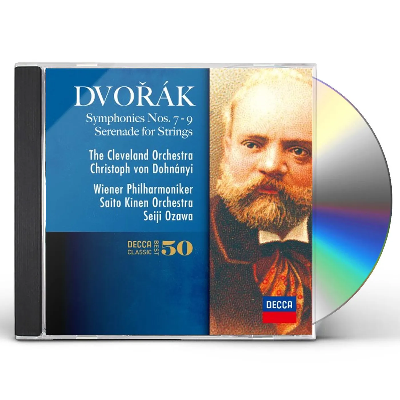 Seiji Ozawa DVORAK: THE SYMPHONIES NOS.7-9. CD