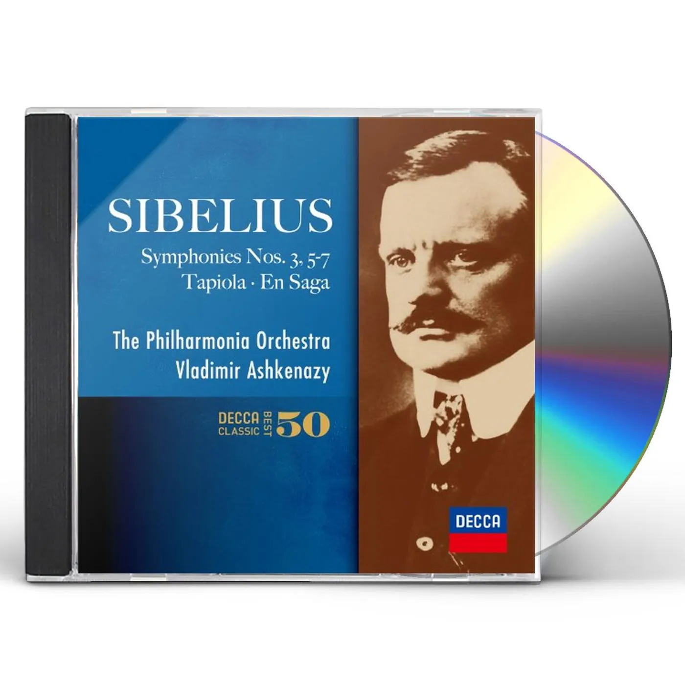 Vladimir Ashkenazy SIBELIUS: THE SYMPHONIES NOS.3.5-7. CD
