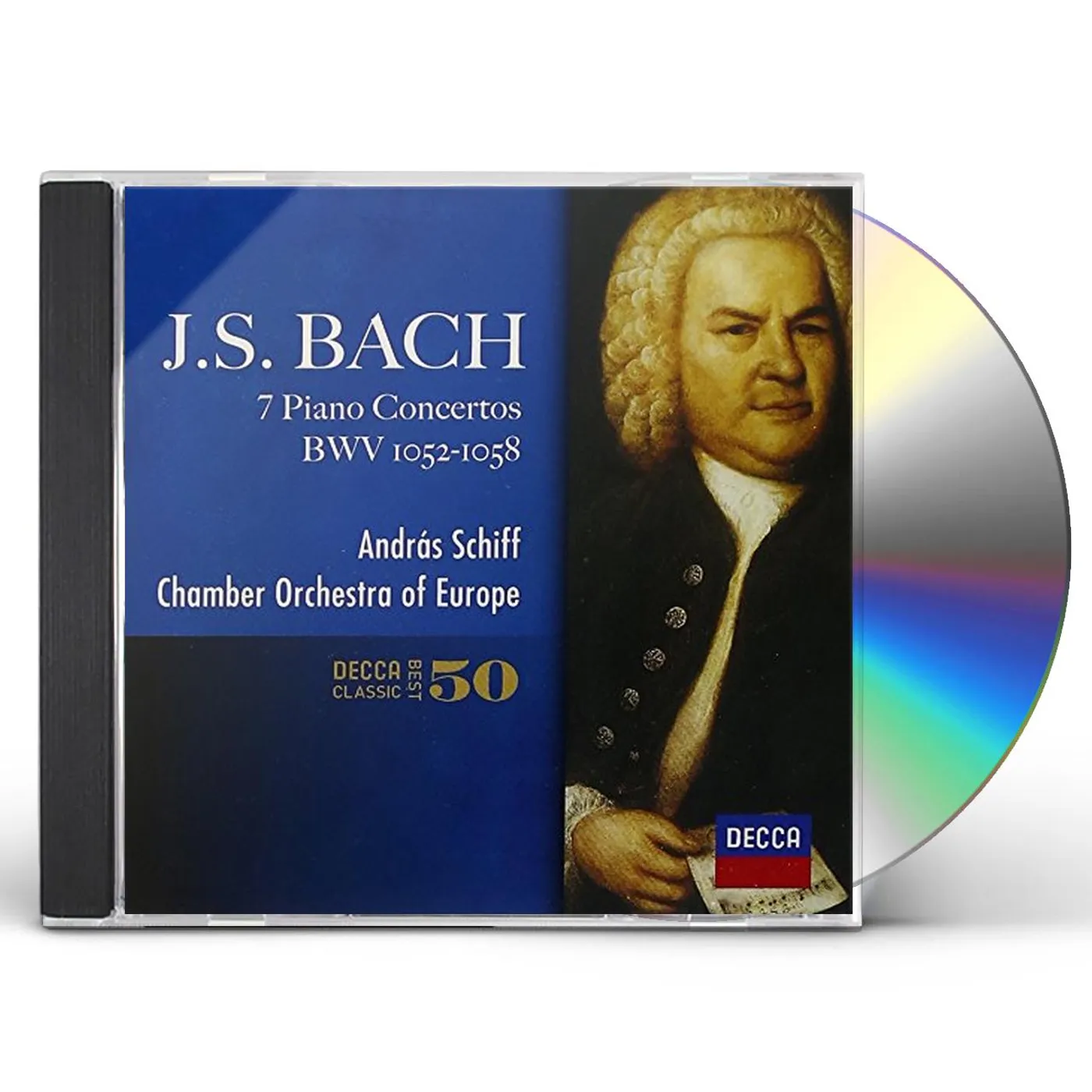 András Schiff J.S.BACH: PIANO CONCERTOS CD