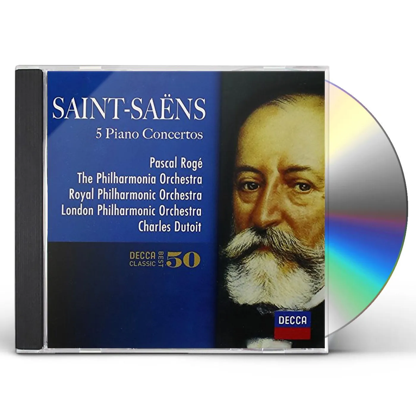 Pascal Rogé SAINT-SAENS: PIANO CONCERTOS CD