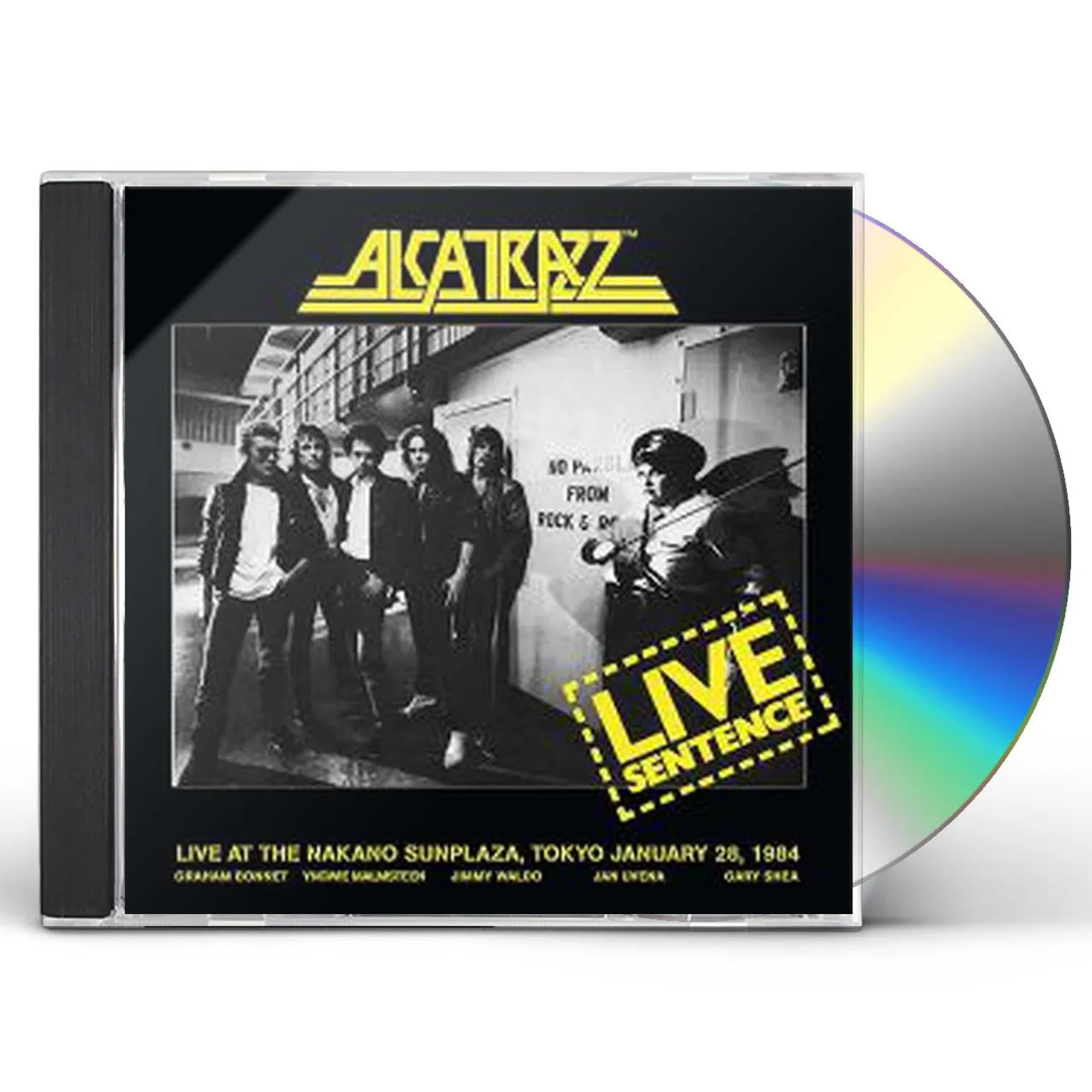 Alcatrazz LIVE SENTENCE: 2 DISC DELUXE EDITION CD