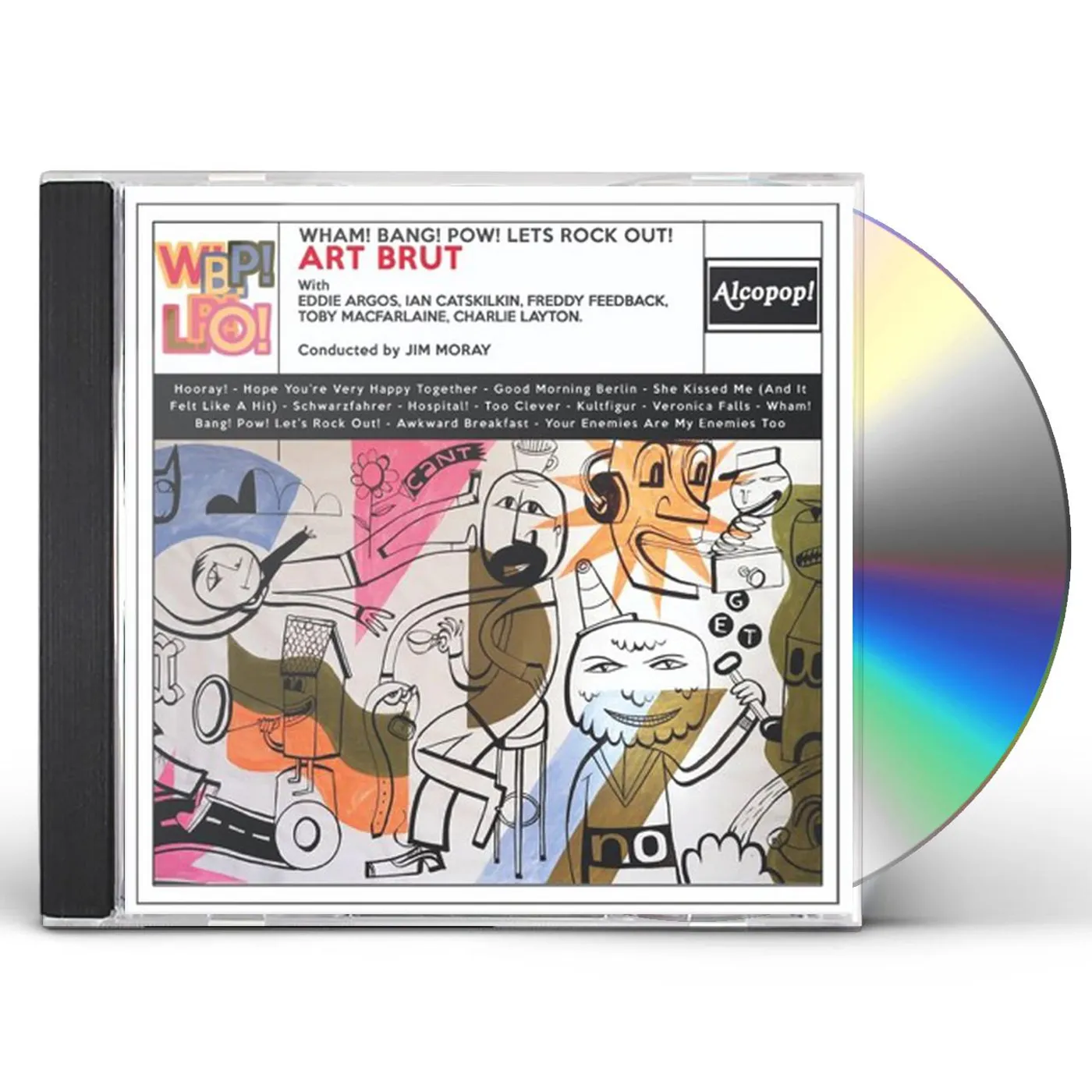 Art Brut WHAM BANG POW LET'S ROCK OUT CD