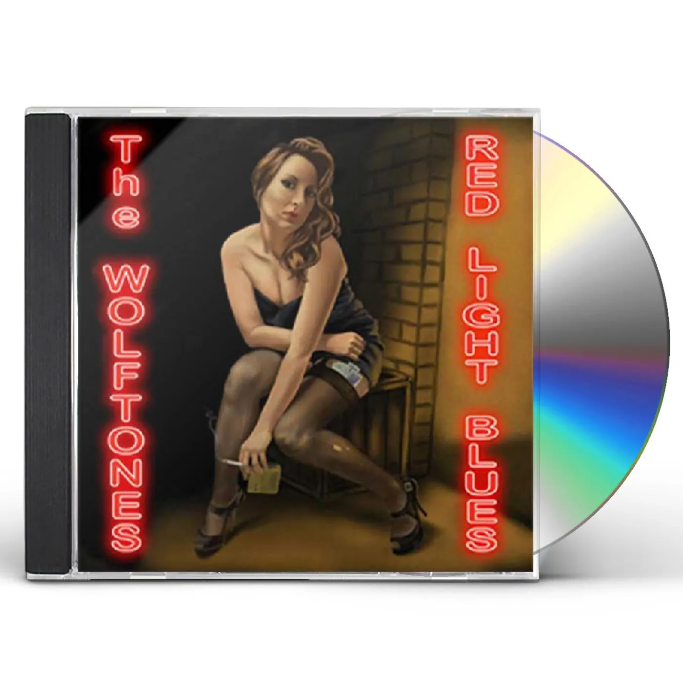 Wolftones RED LIGHT BLUES CD