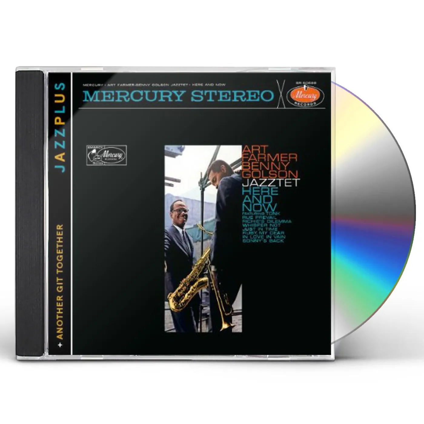 Art Farmer & Benny Golson HERE & NOW + ANOTHER GIT TOGETHER CD
