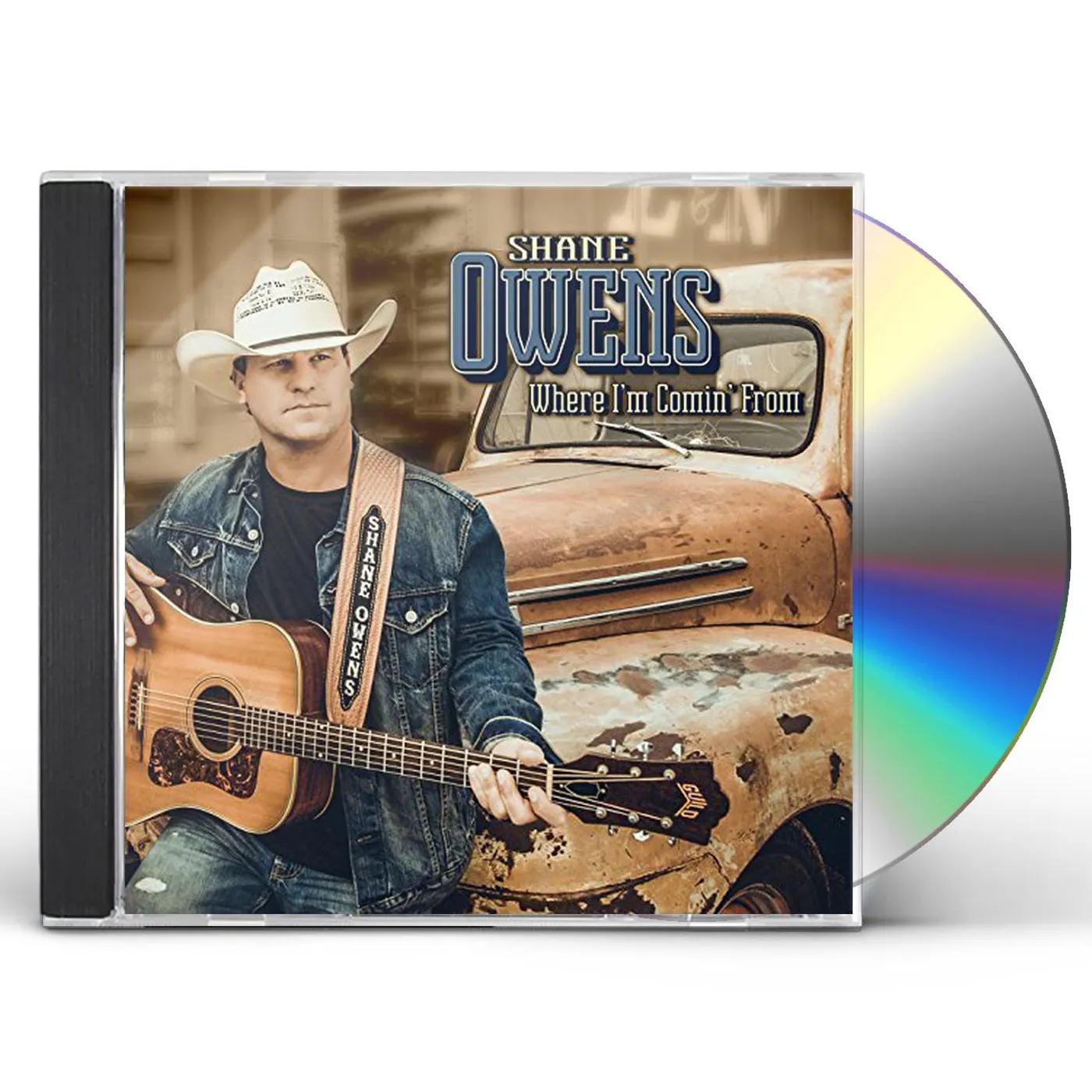 Shane Owens WHERE I'M COMIN' FROM CD